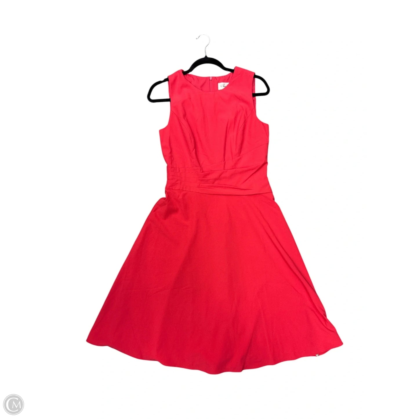 Dress Party Midi By Eliza J In Coral, Size: 8