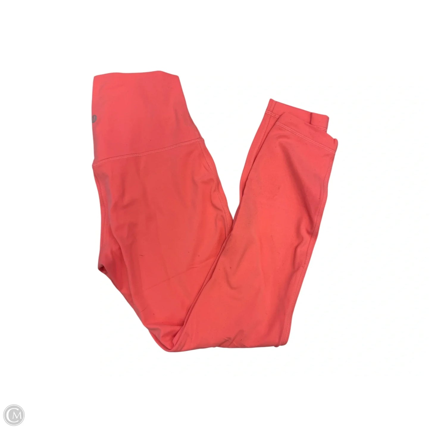 Athletic Leggings By Lululemon In Coral, Size: 6