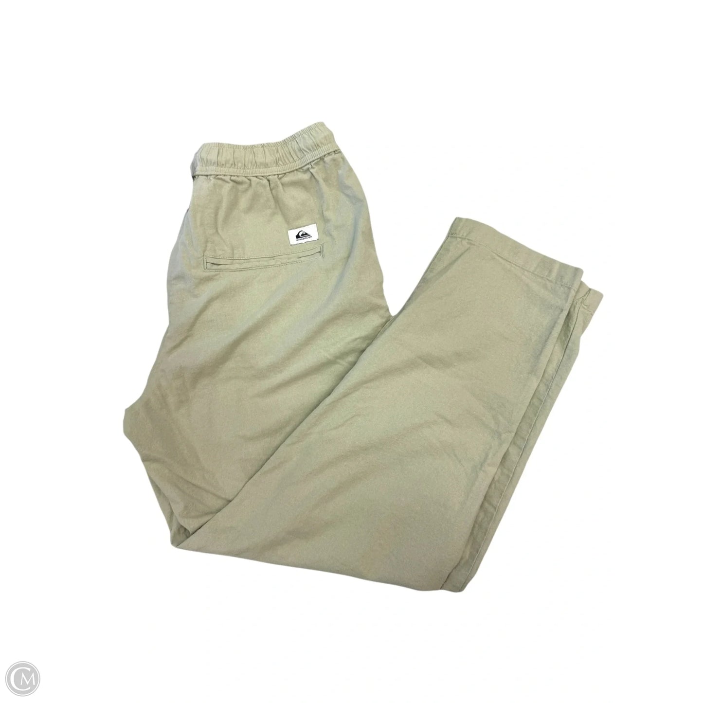Pants Joggers By Quicksilver In Green, Size: S
