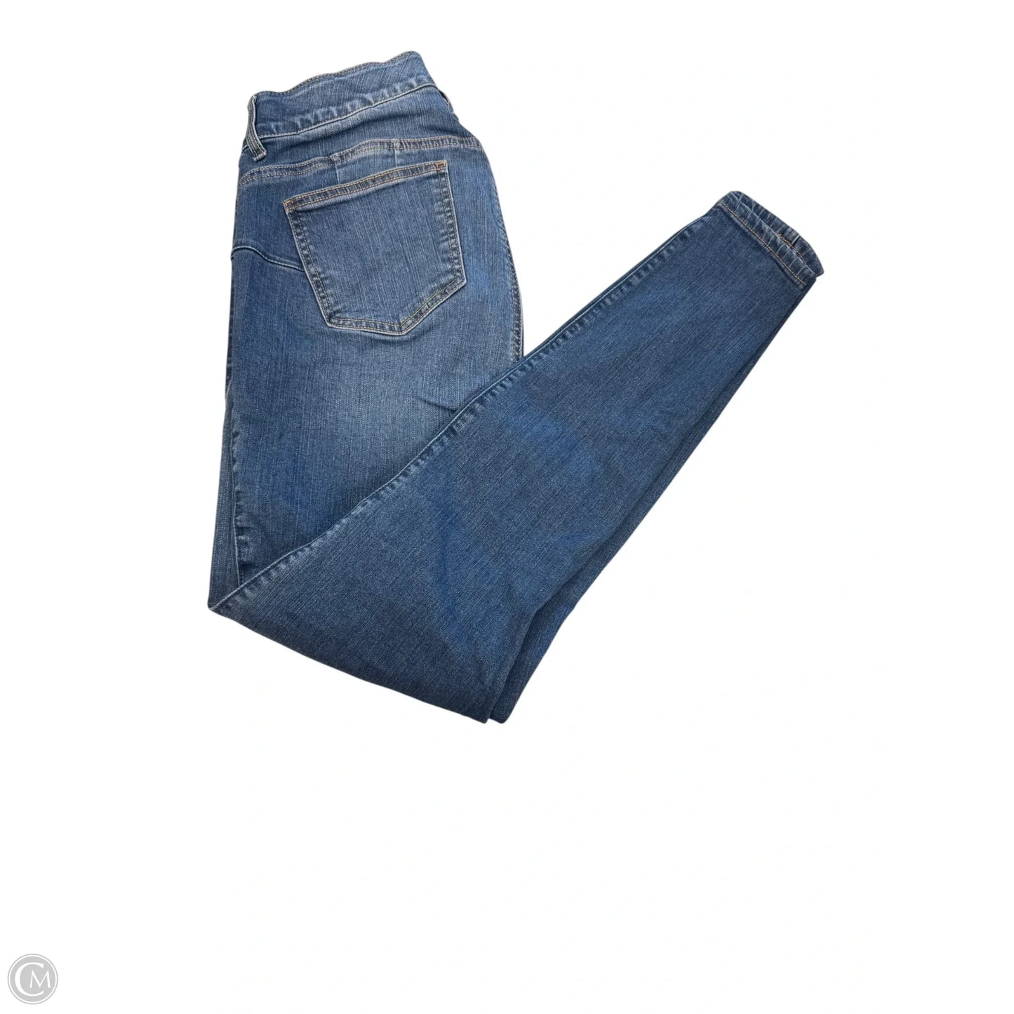 Jeans Skinny By Torrid In Blue Denim, Size: 12