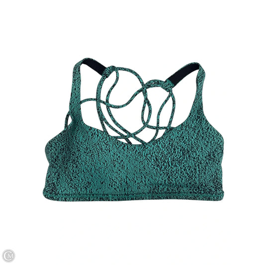 Athletic Bra By Lululemon In Green, Size: M
