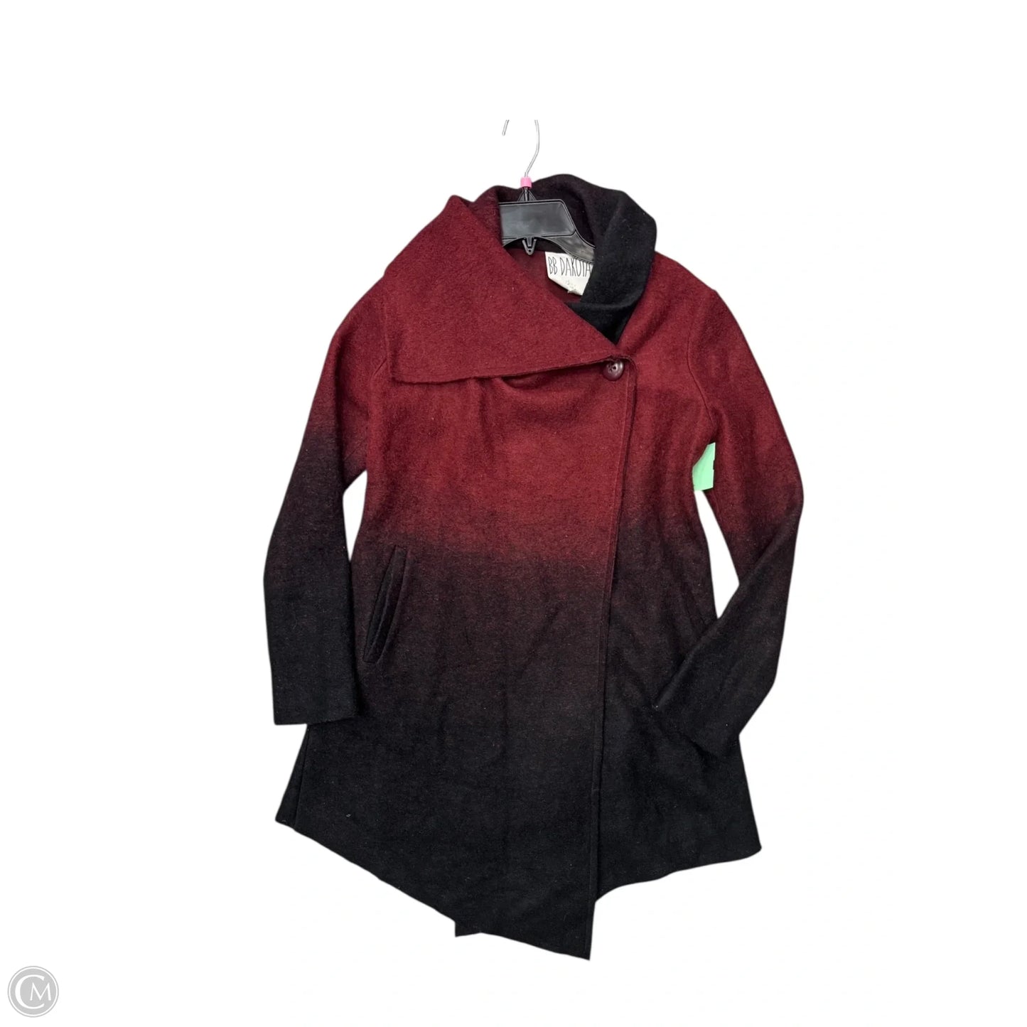 Jacket Other By Bb Dakota In Black & Red, Size: S
