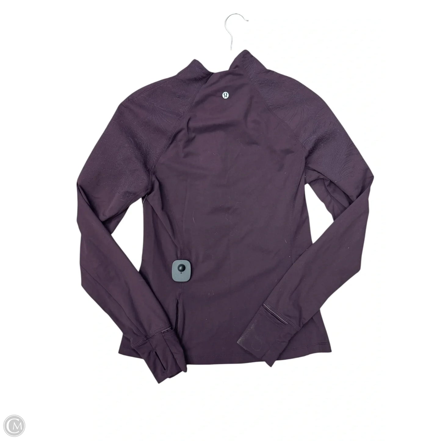 Athletic Jacket By Lululemon In Maroon, Size: 6