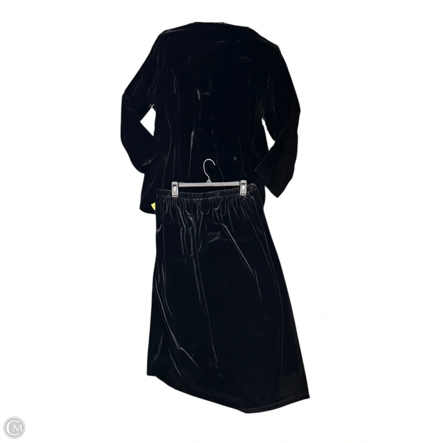 Skirt Set 2pc By Elisabeth In Black, Size: 18