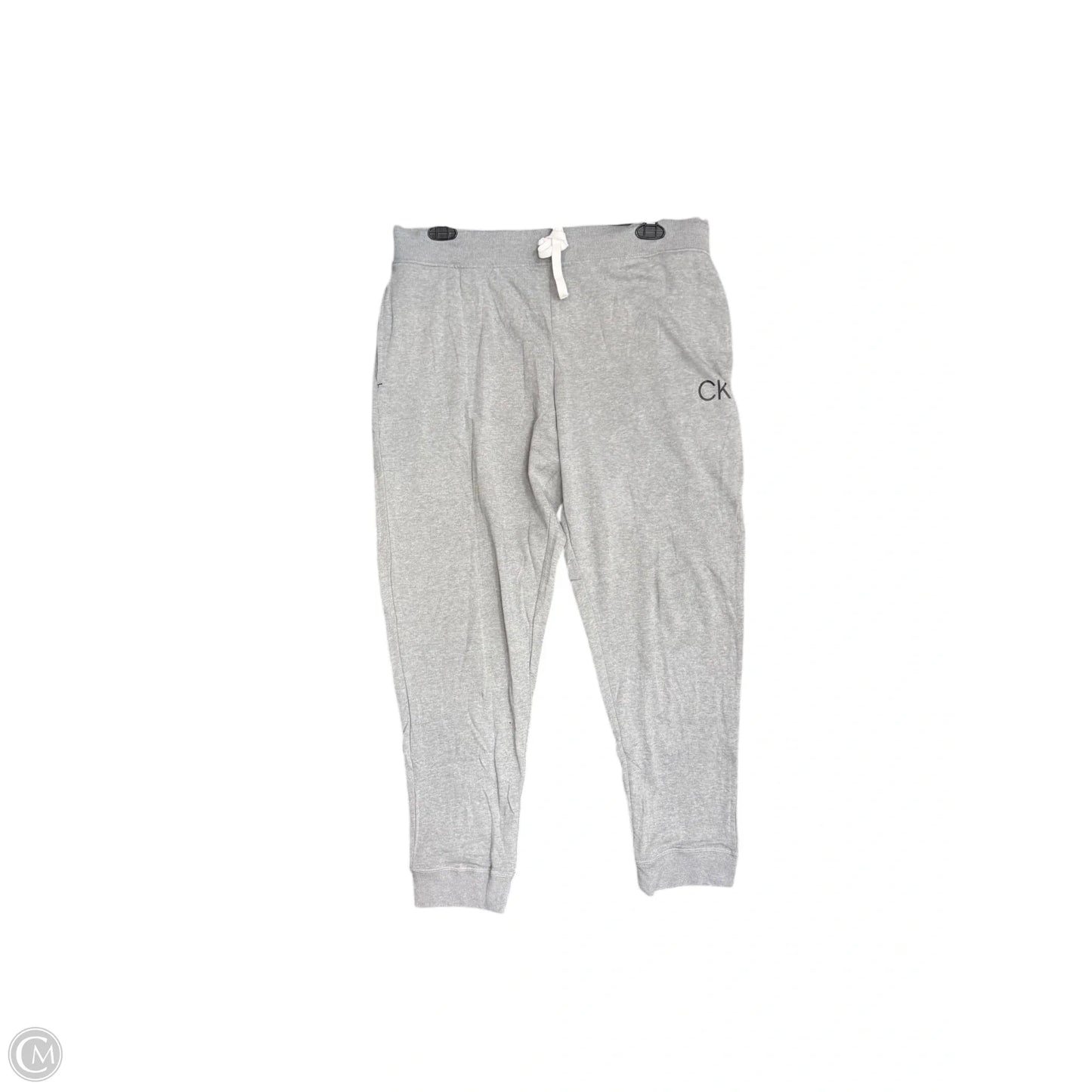 Pajama Pants By Calvin Klein In Grey, Size: Xl
