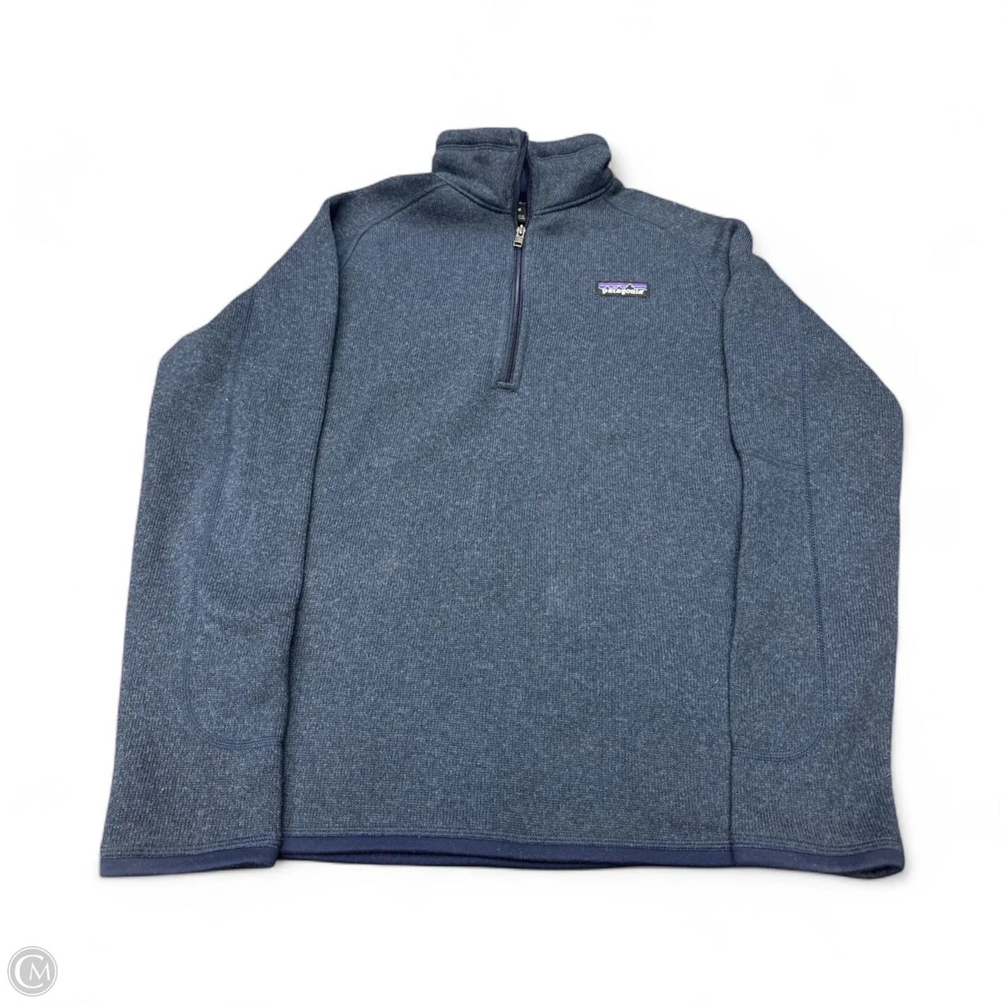 Sweatshirt Collar By Patagonia In Navy, Size: M