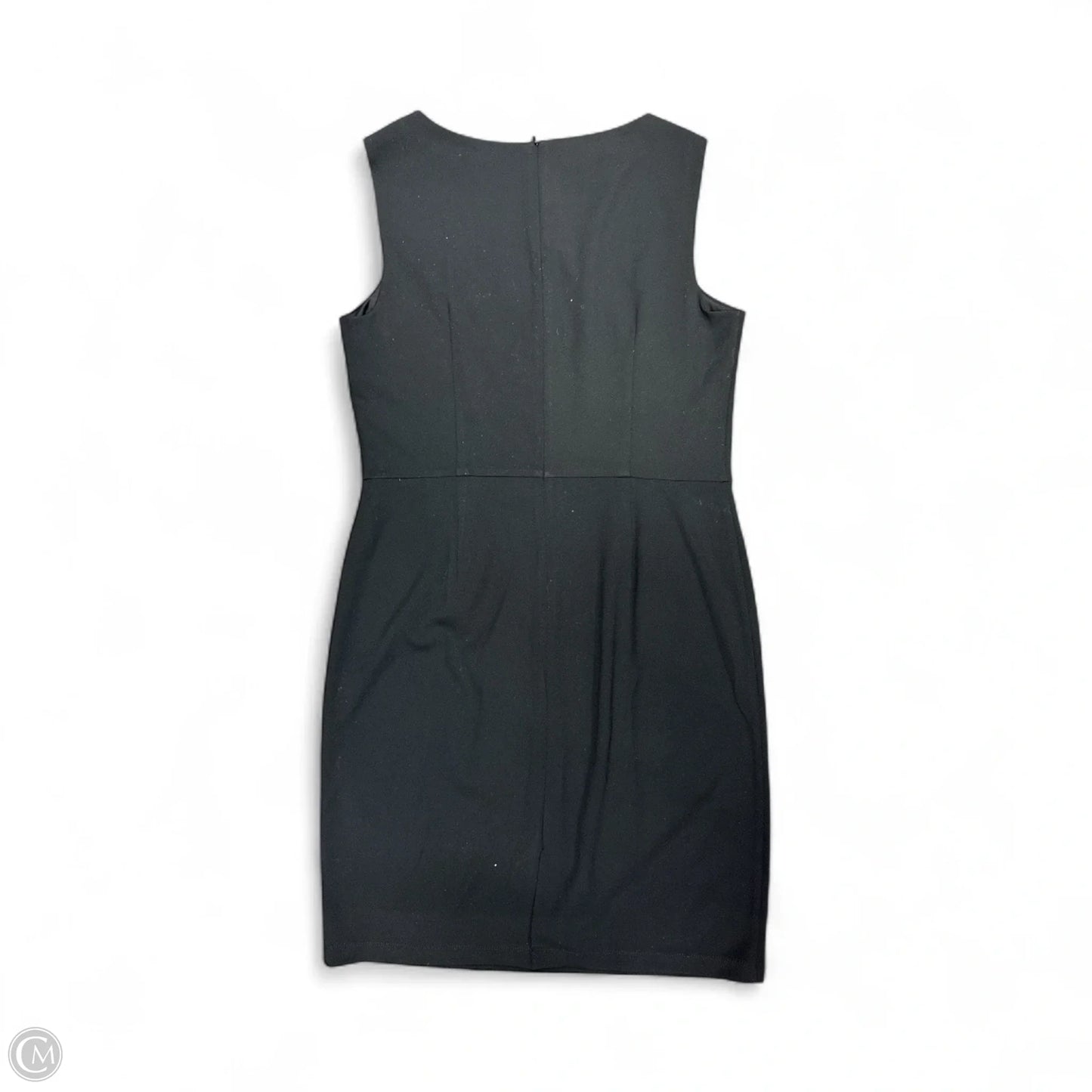 Dress Casual Midi By Apt 9 In Black, Size: 16