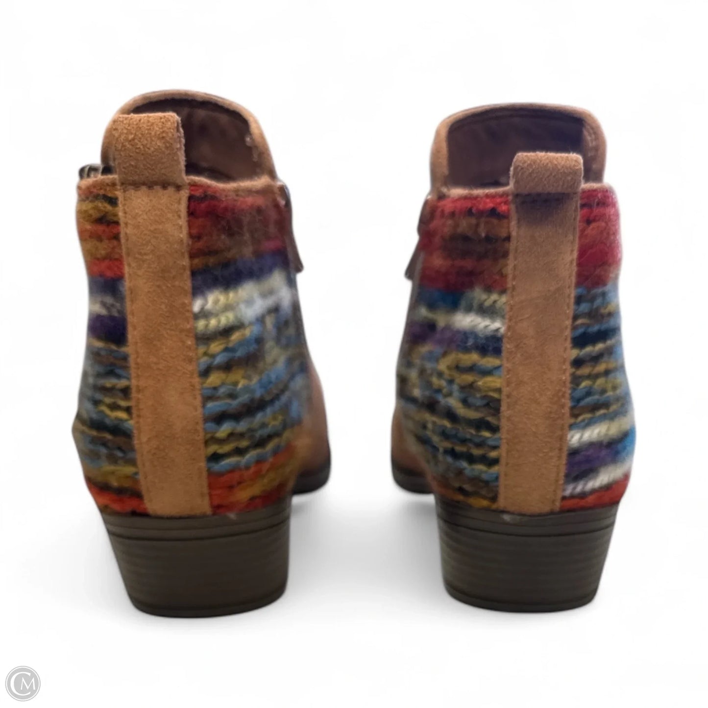 Boots Ankle Flats By Sonoma In Tan, Size: 8