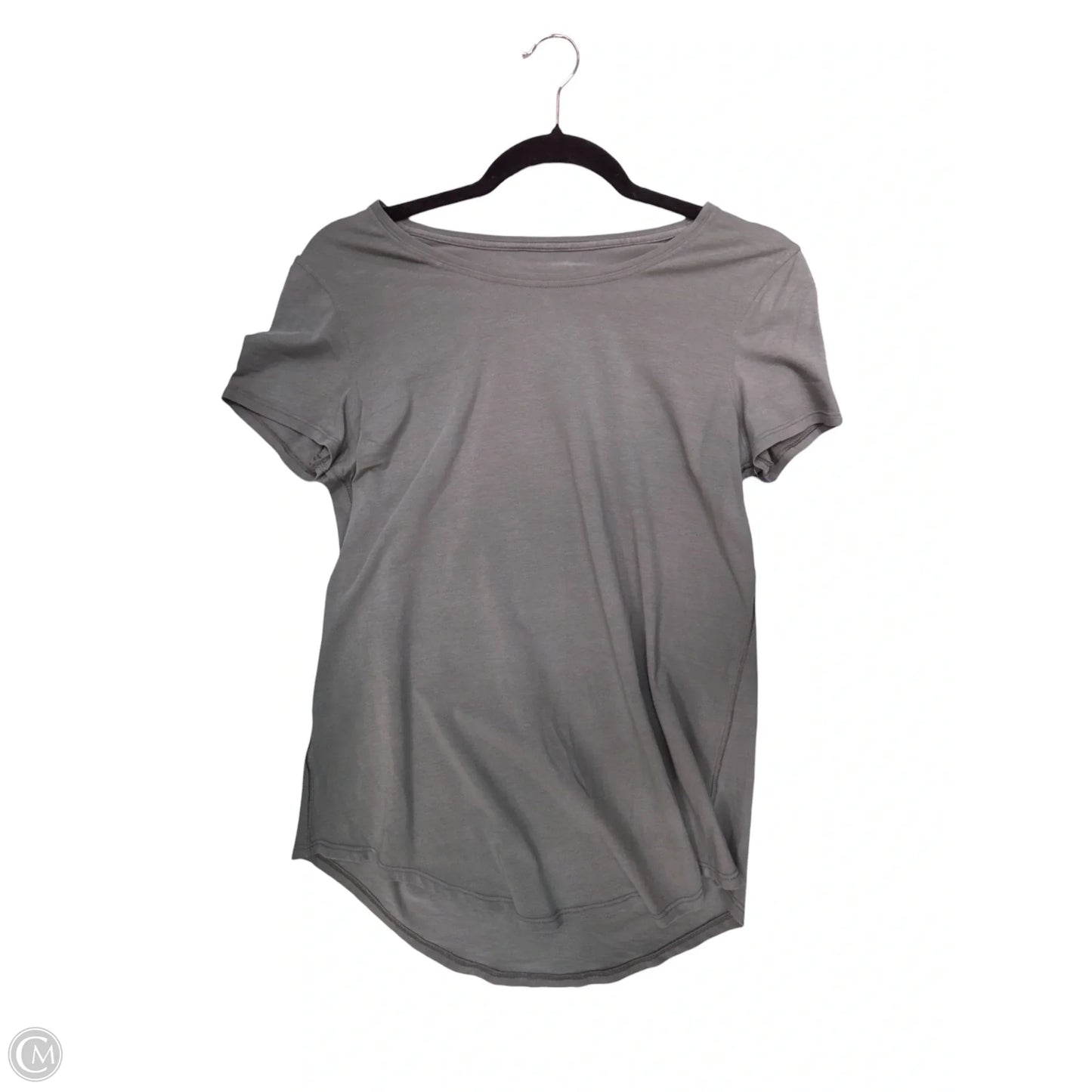 Athletic Top Short Sleeve By Lululemon In Purple, Size: 6