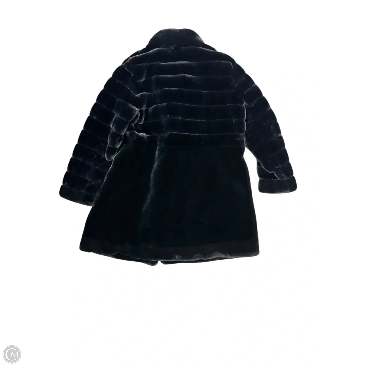 Coat Faux Fur & Sherpa By Jones New York In Black, Size: Xl