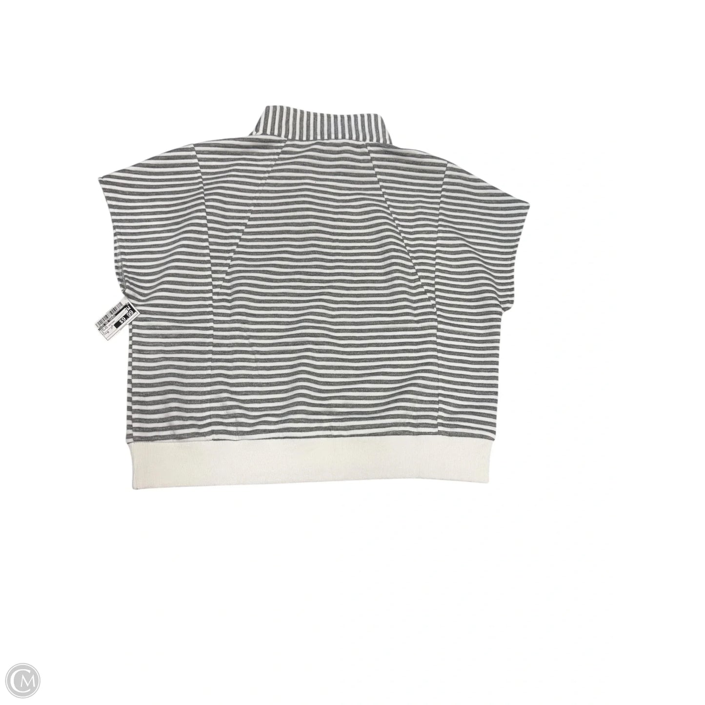 Top Short Sleeve By Coco And Carmen In Striped Pattern, Size: M