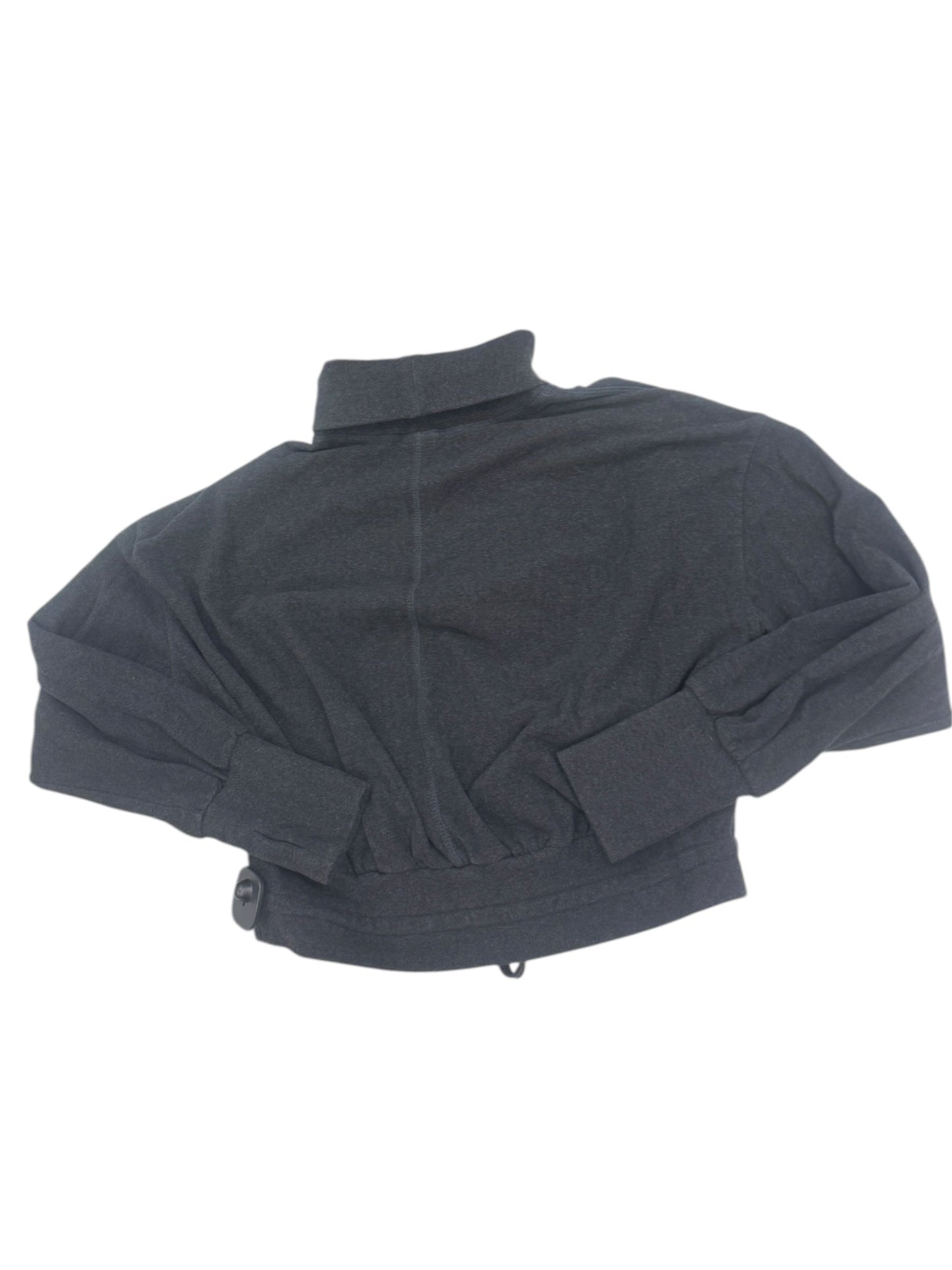 Athletic Top Long Sleeve Collar By Sweaty Betty In Grey, Size: M