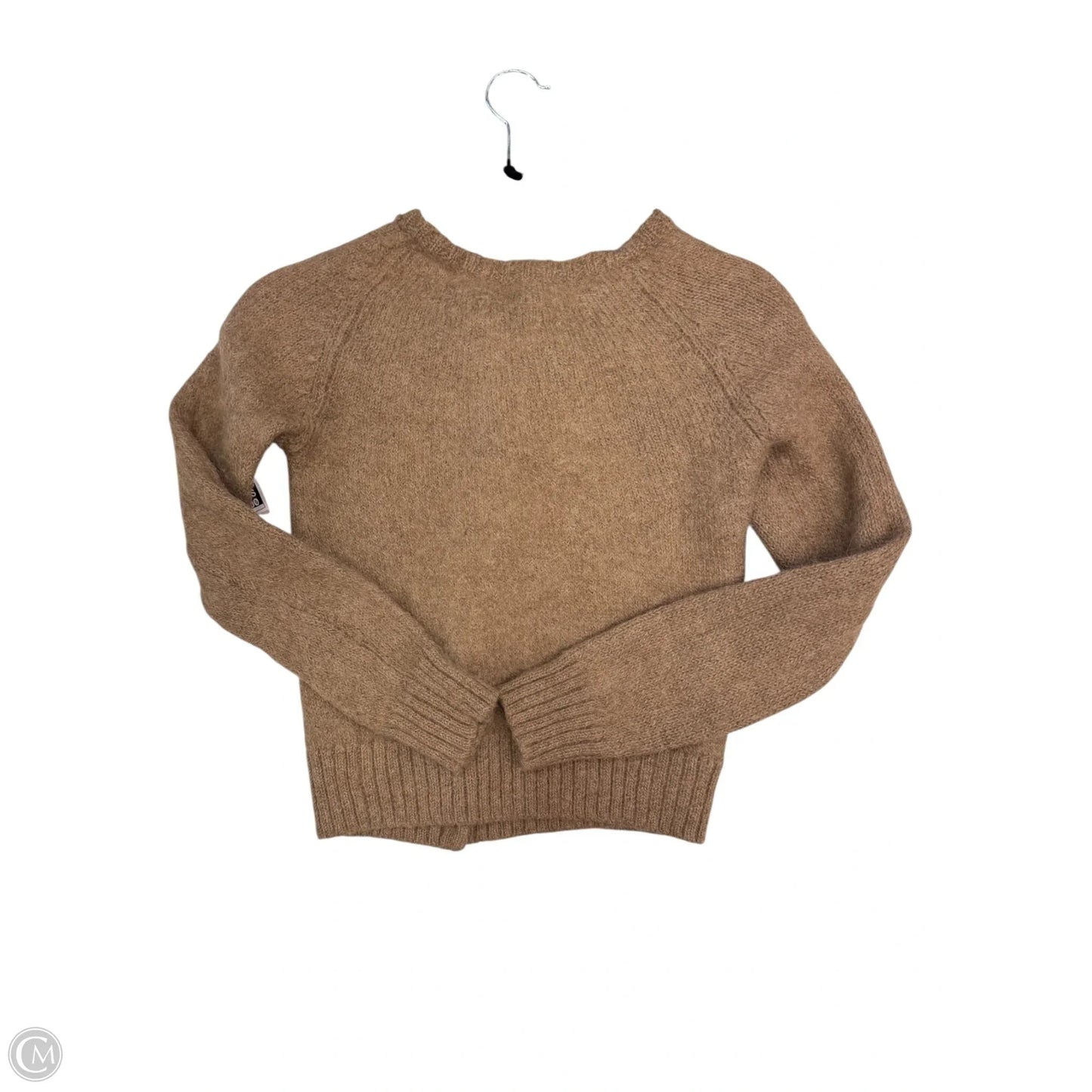 Sweater Cardigan By Clothes Mentor In Brown, Size: M