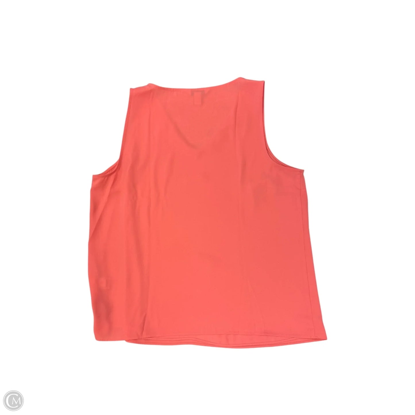 Top Sleeveless By Nine West In Coral, Size: L