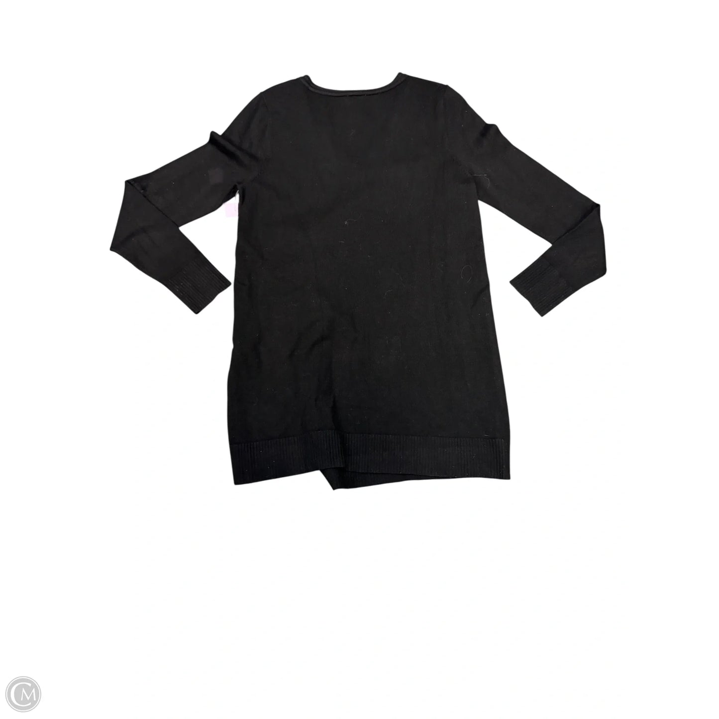 Sweater By Chicos In Black & Tan, Size: S
