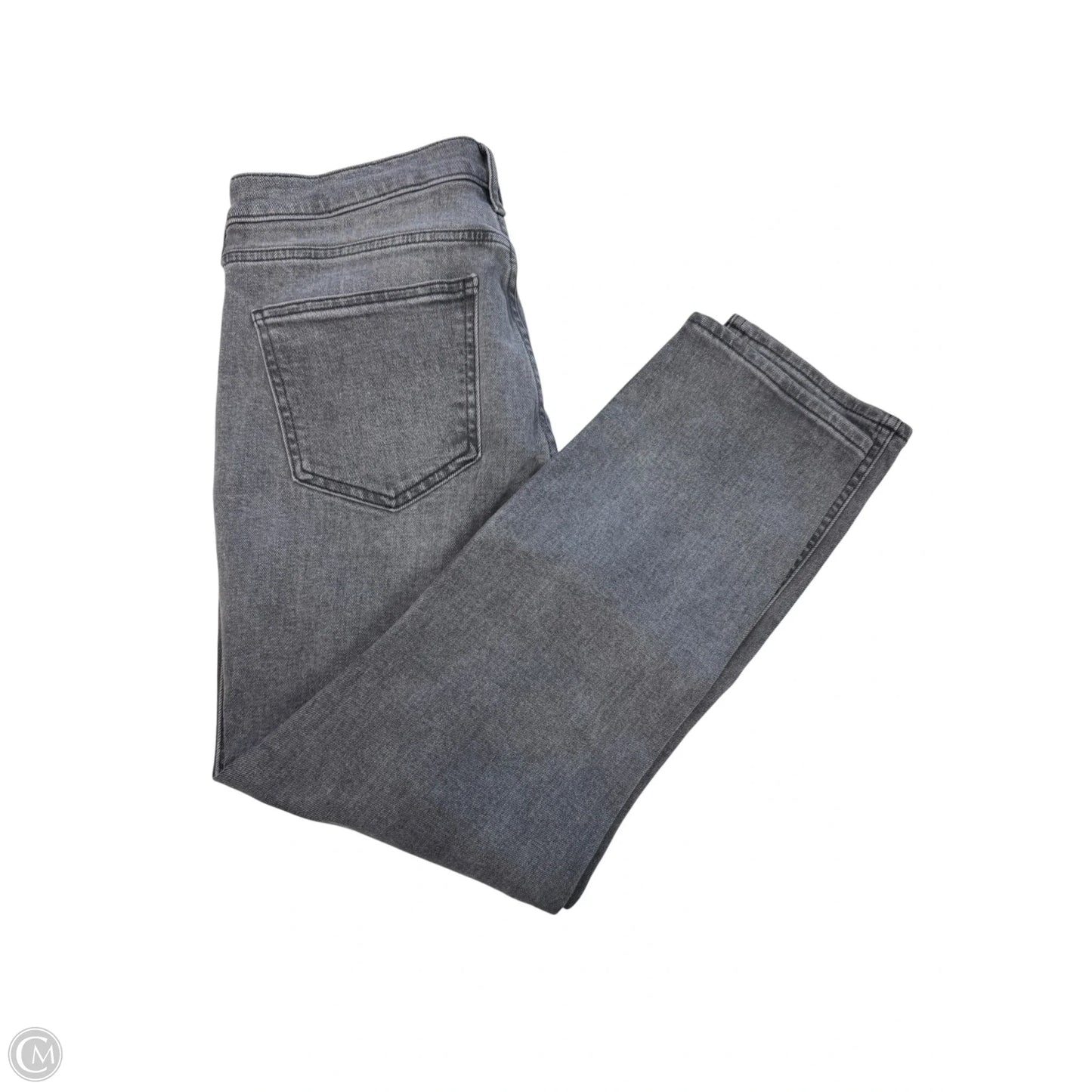 Pants Cropped By Gap In Grey Denim, Size: 10