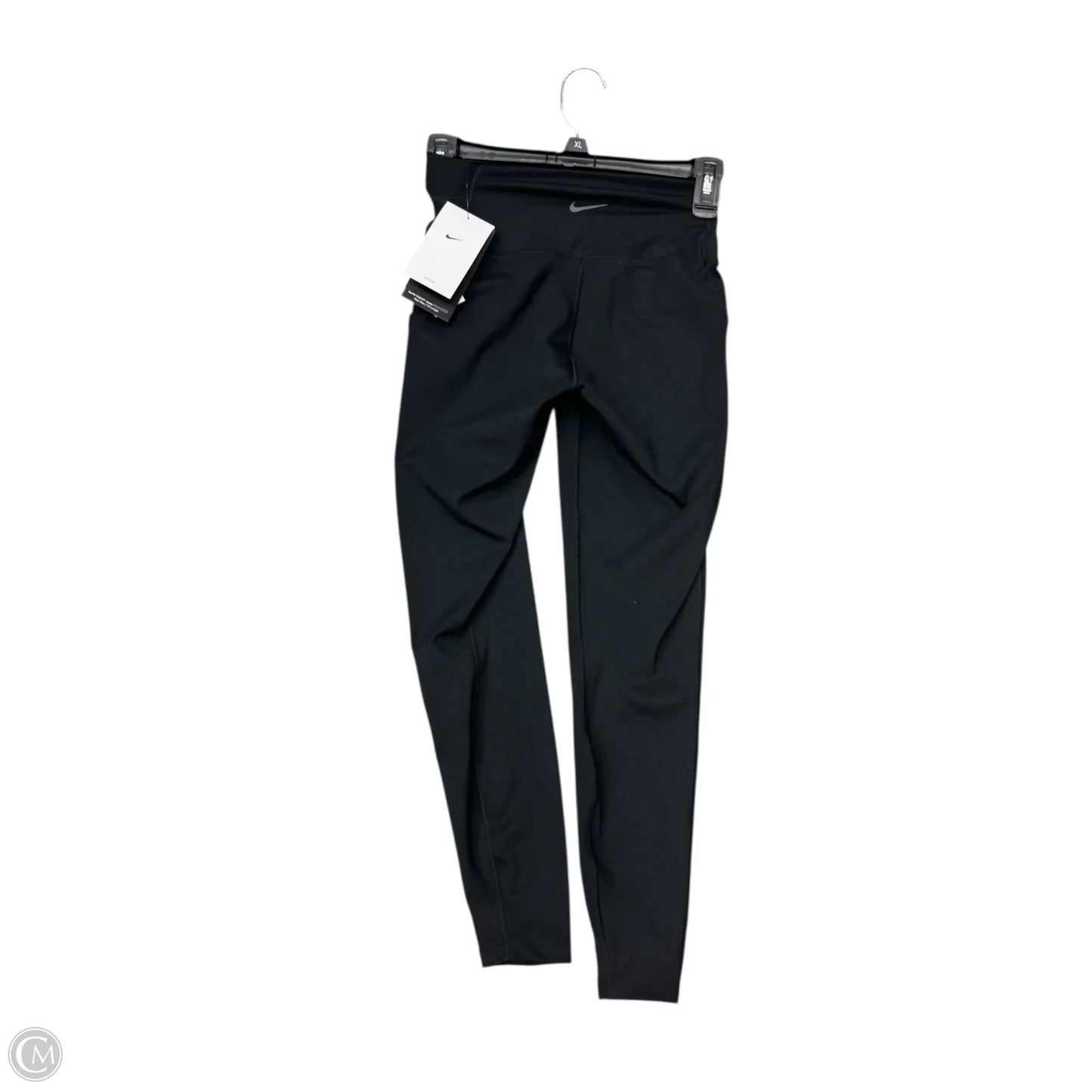 Athletic Leggings By Nike In Black, Size: S