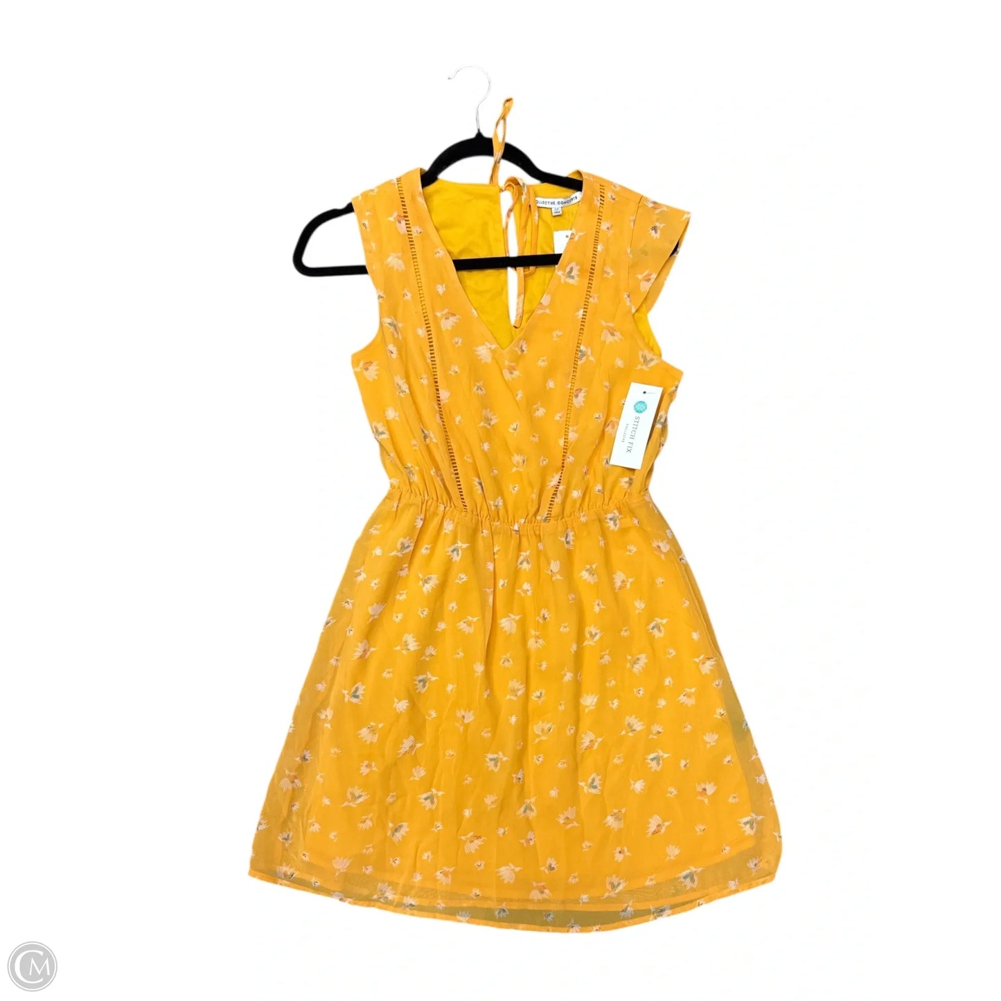 Dress Casual Short By Collective Concepts In Yellow, Size: 4p
