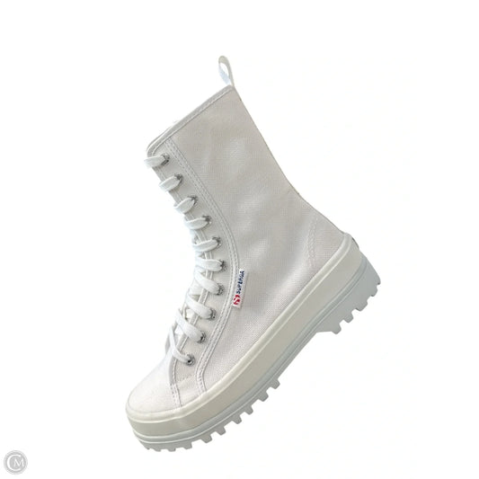 Shoes Sneakers By Superga In White, Size: 6
