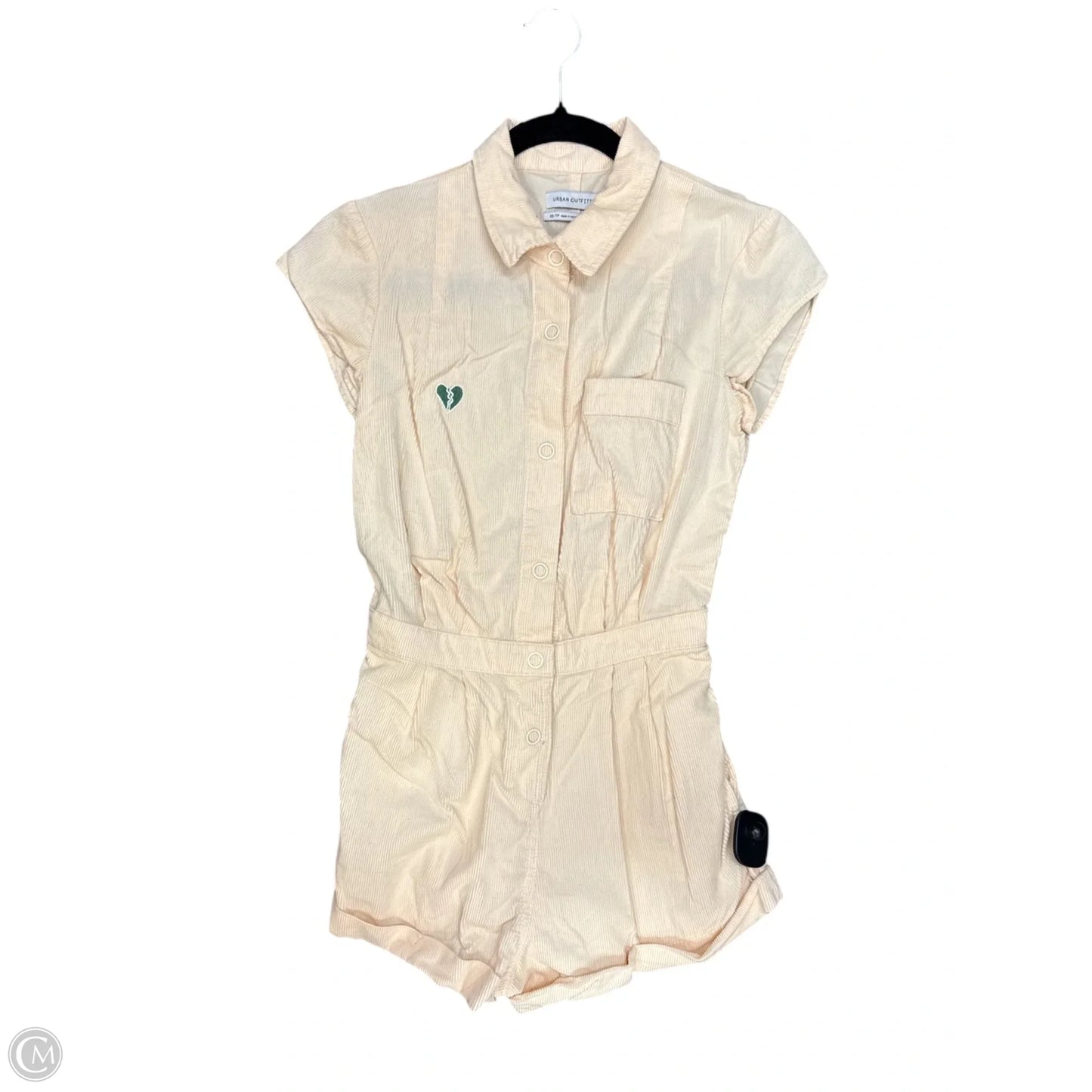 Romper By Urban Outfitters In Cream, Size: 0