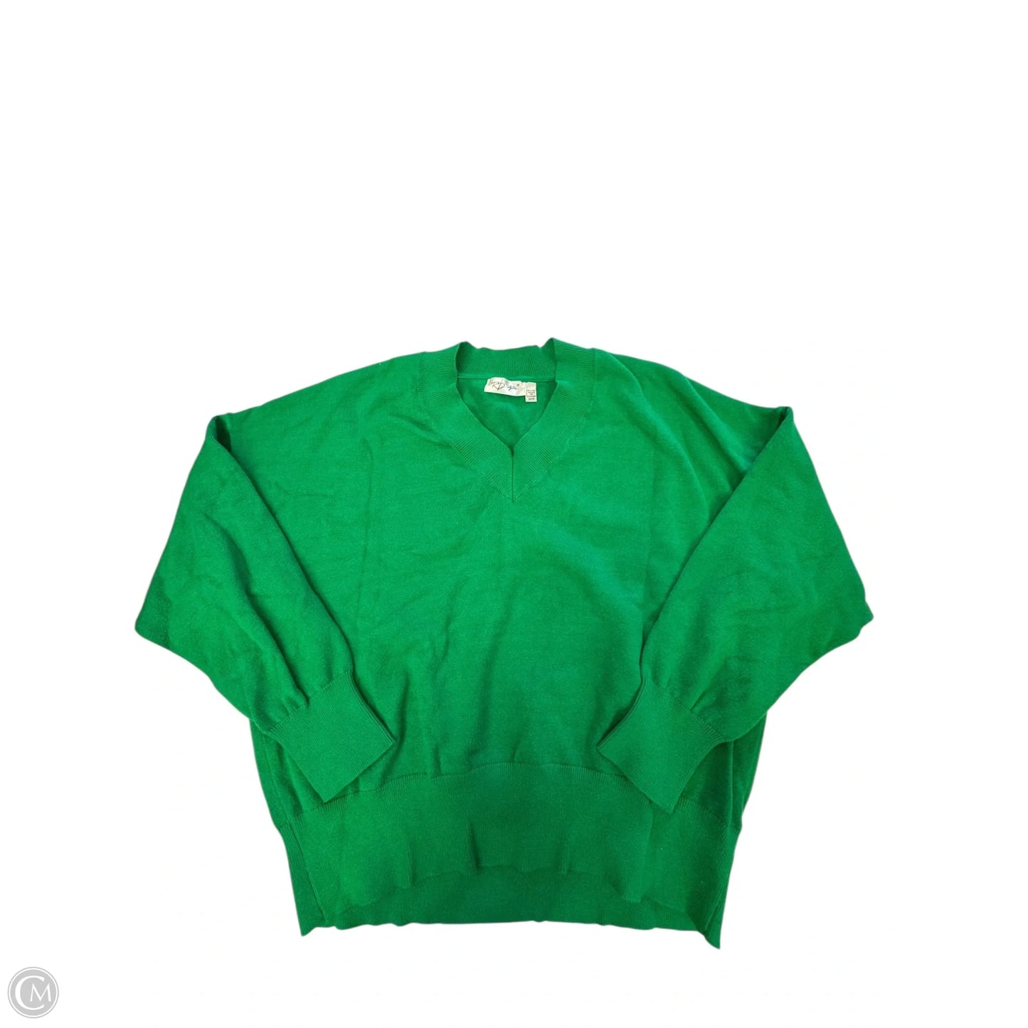 Sweater By Rd Style In Green, Size: S