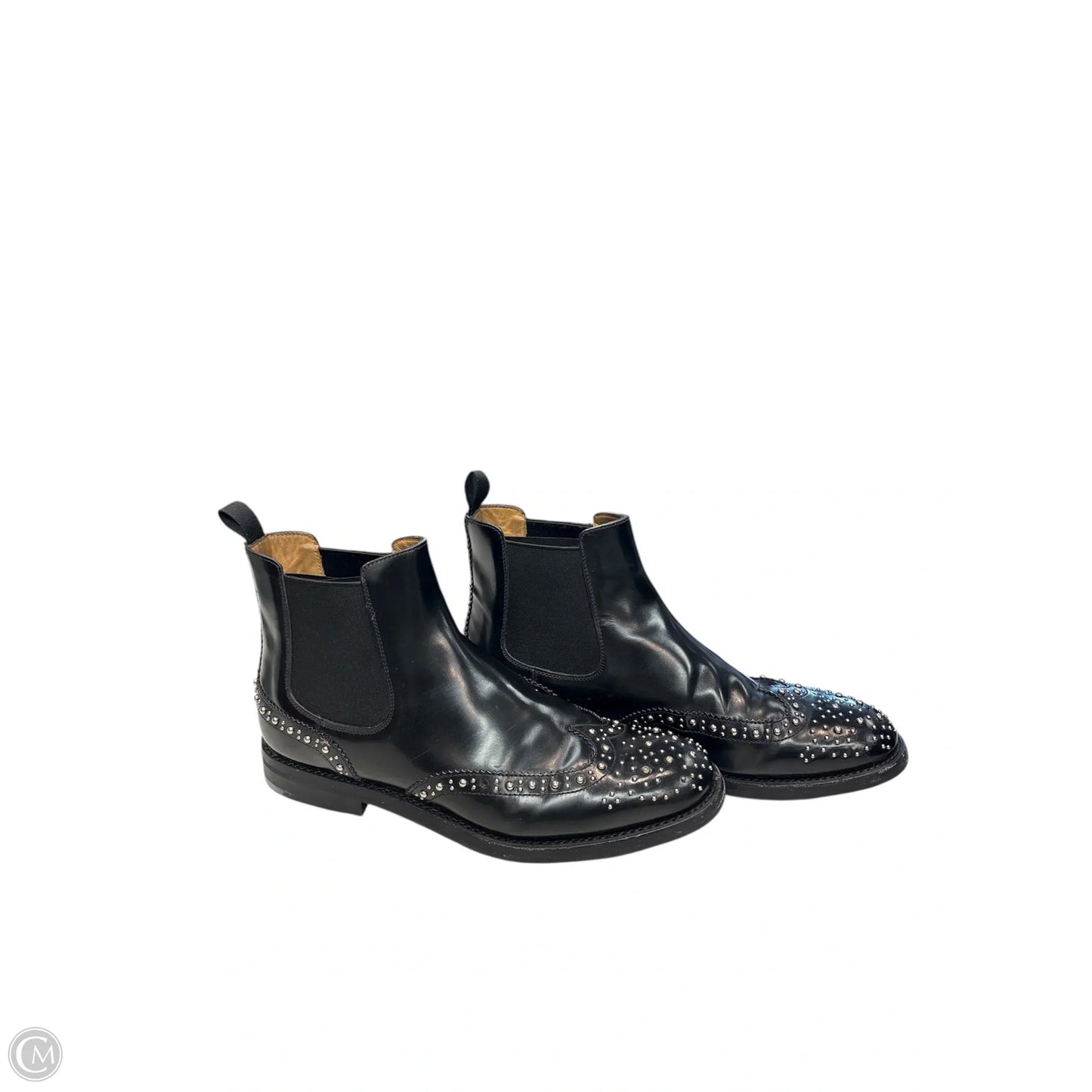Boots Ankle Flats By Cma In Black, Size: 6