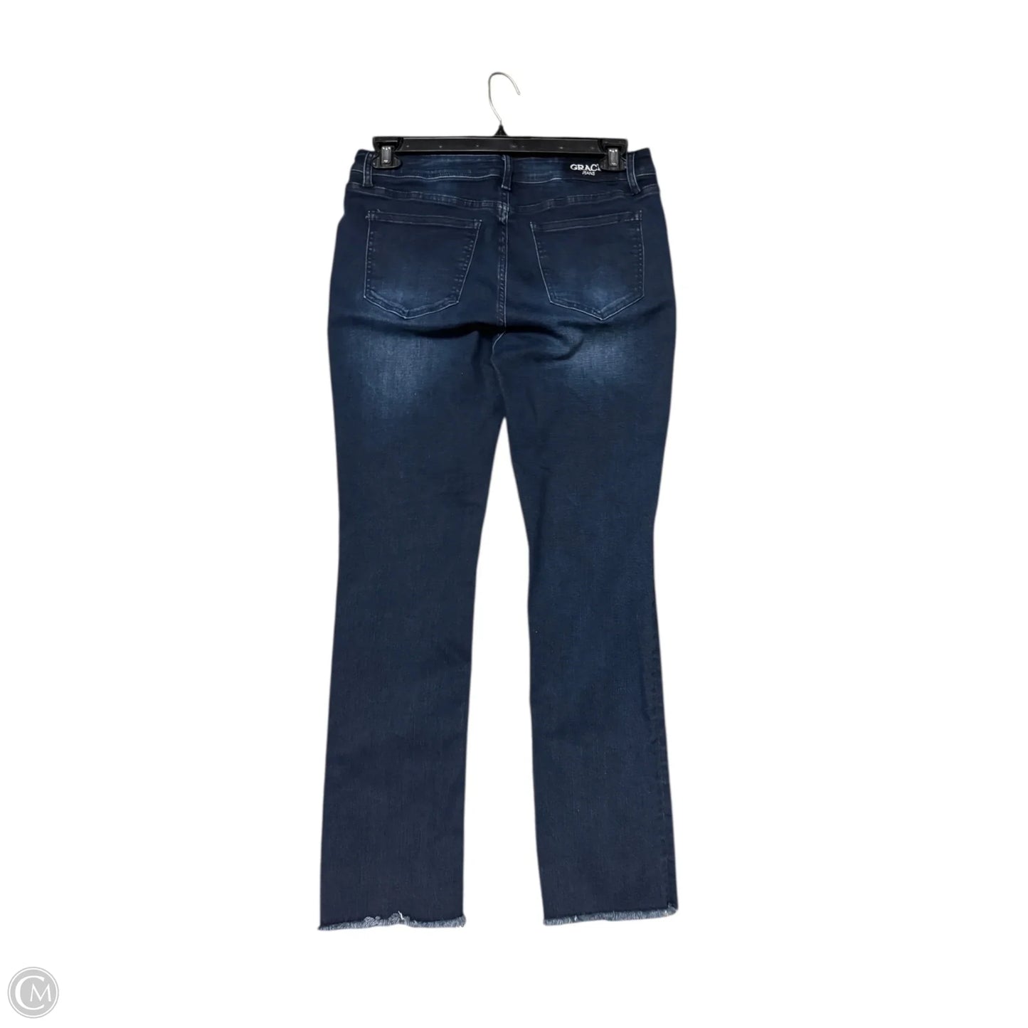 Jeans Straight By Grace In Blue, Size: 10