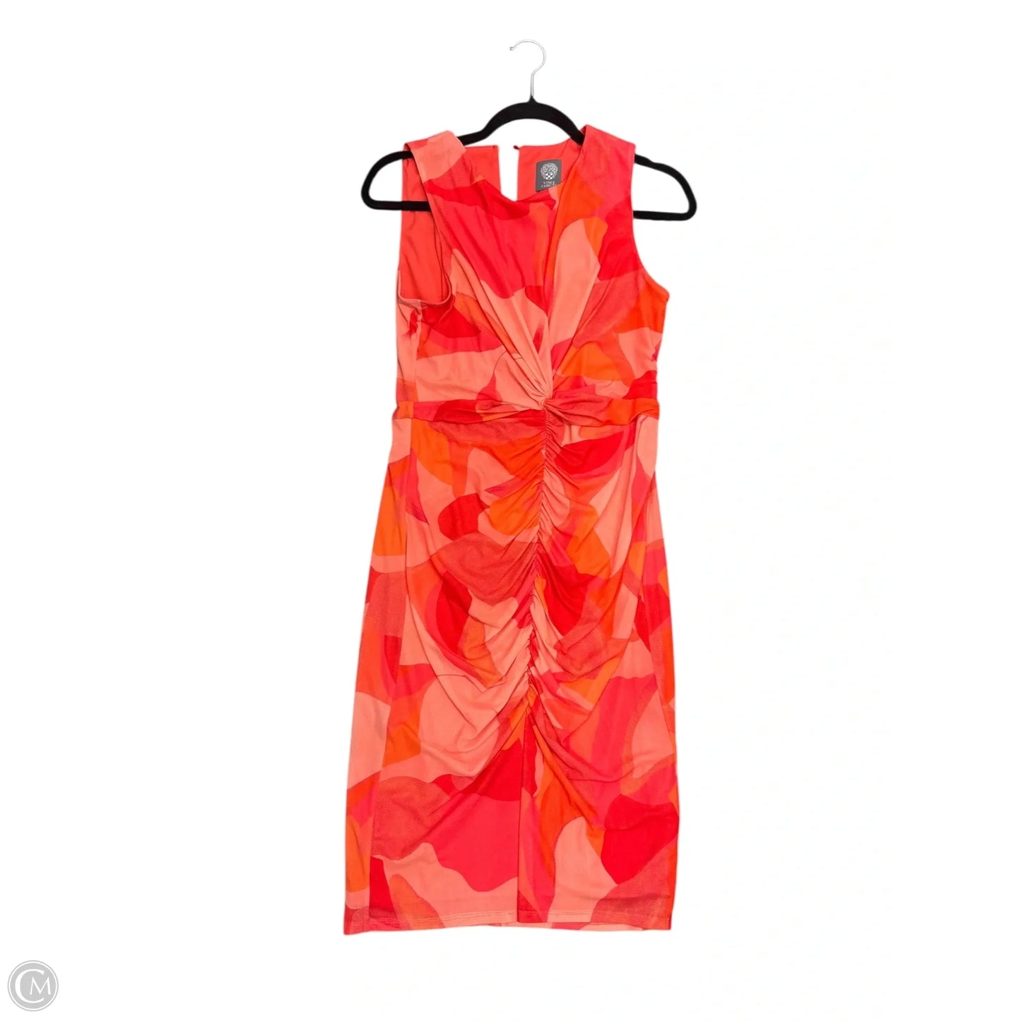 Dress Party Midi By Vince Camuto In Orange, Size: 10