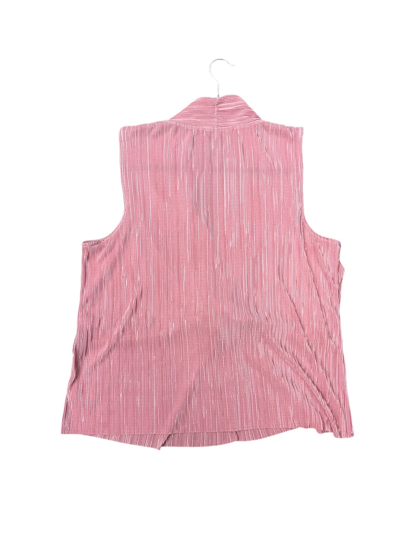 Blouse Sleeveless By Express In Pink, Size: 14