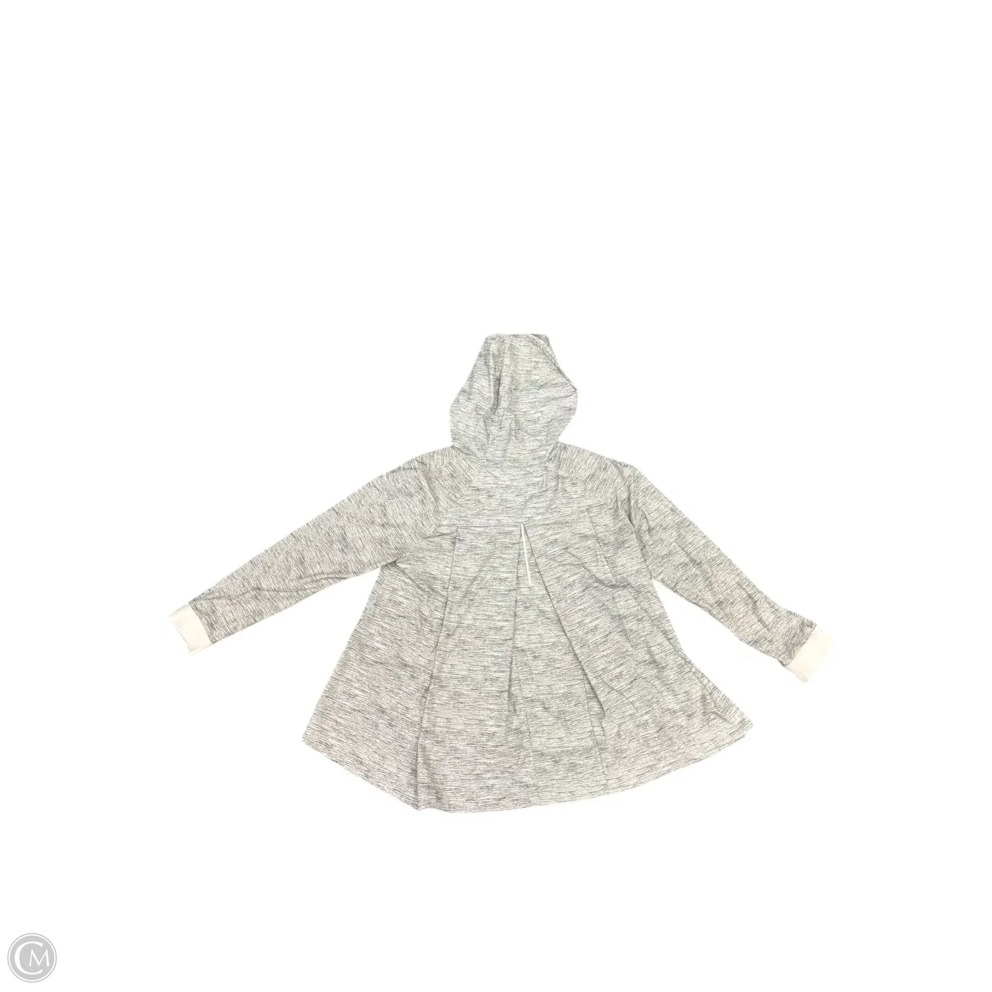 Athletic Jacket By Lululemon In Grey, Size: 8