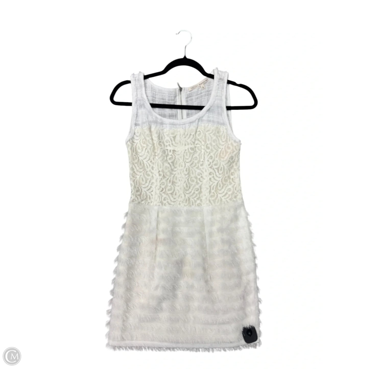 Dress Casual Midi By Rachel Roy In Cream, Size: 4