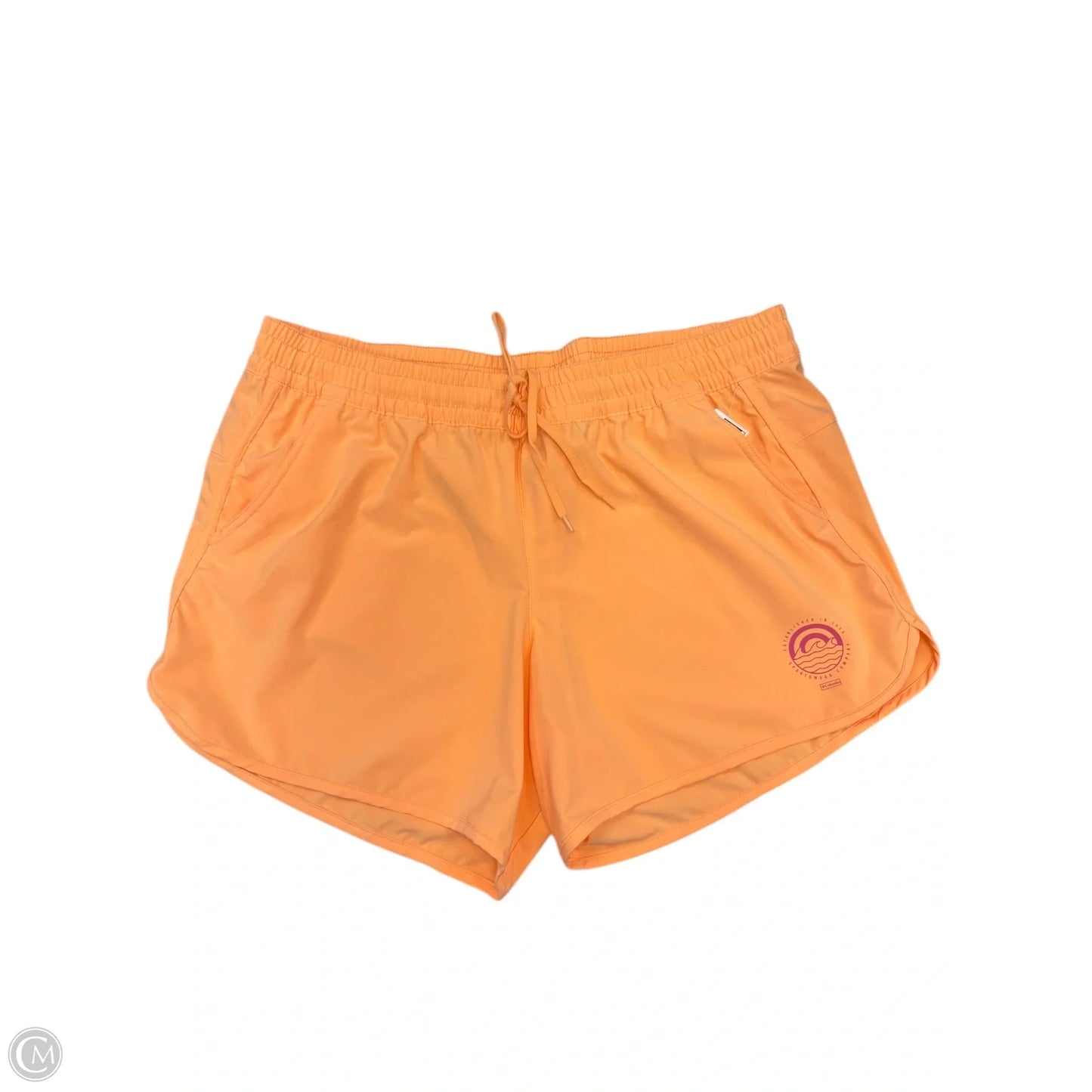 Athletic Shorts By Columbia In Peach, Size: Xl