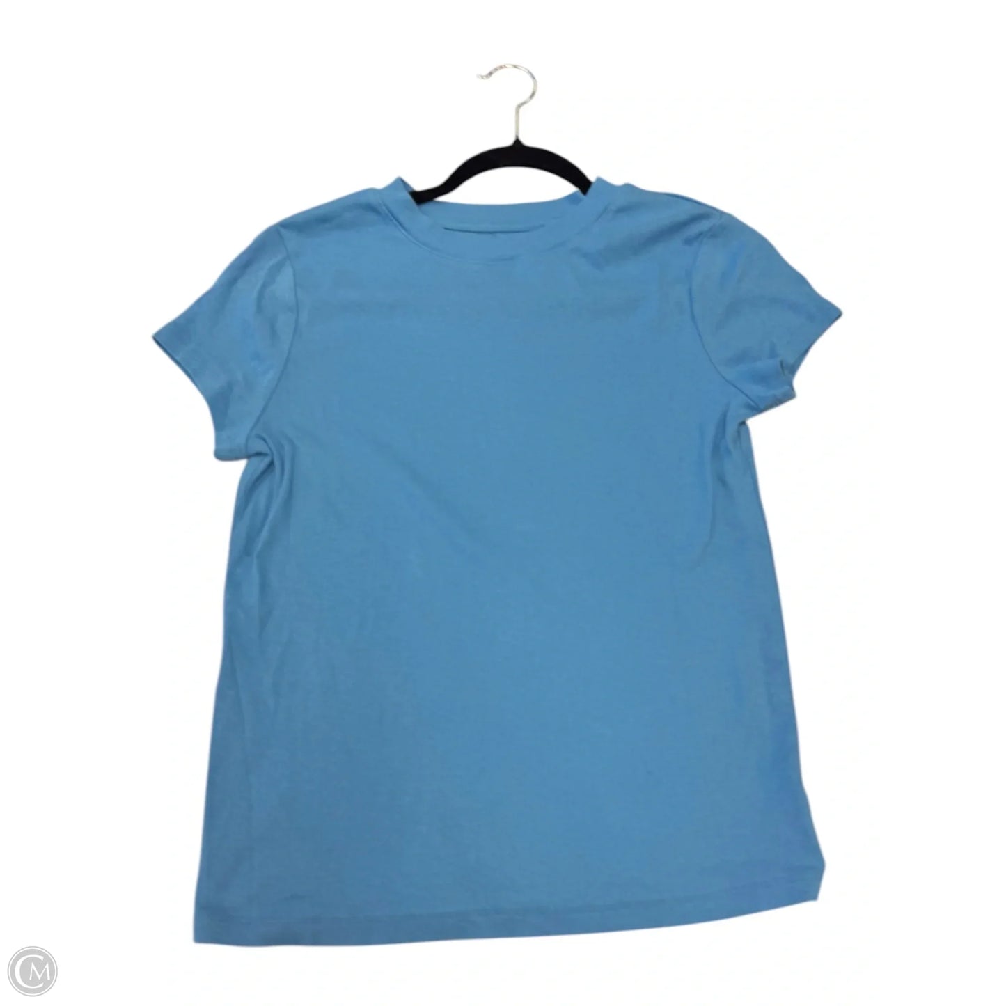 Top Short Sleeve By A New Day In Blue, Size: L