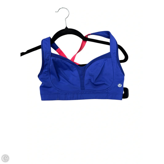 Athletic Bra By Lululemon In Blue, Size: Xs