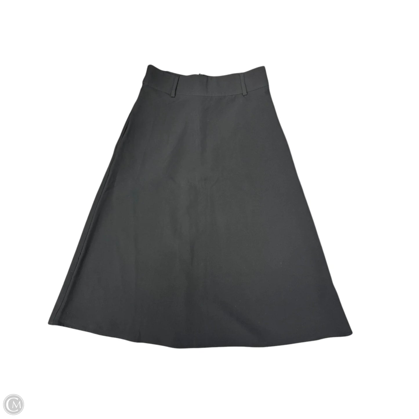 Skirt Midi By Just Fab In Black, Size: 4