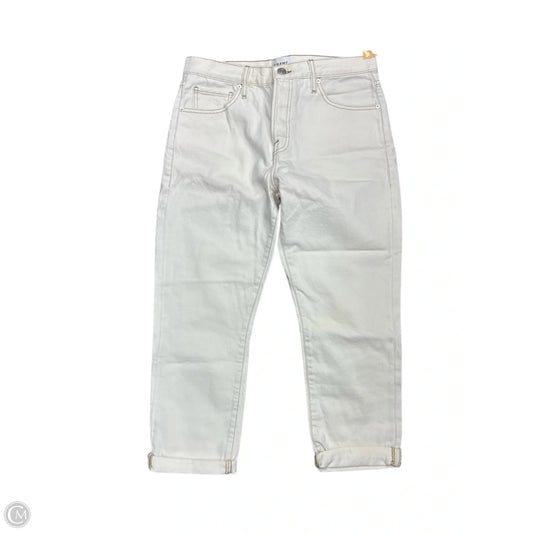 Jeans Designer By Frame In Cream, Size: 4