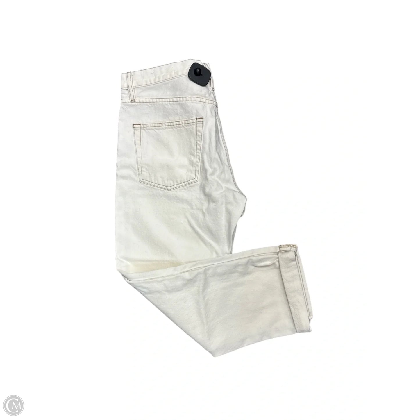Jeans Designer By Frame In Cream, Size: 4