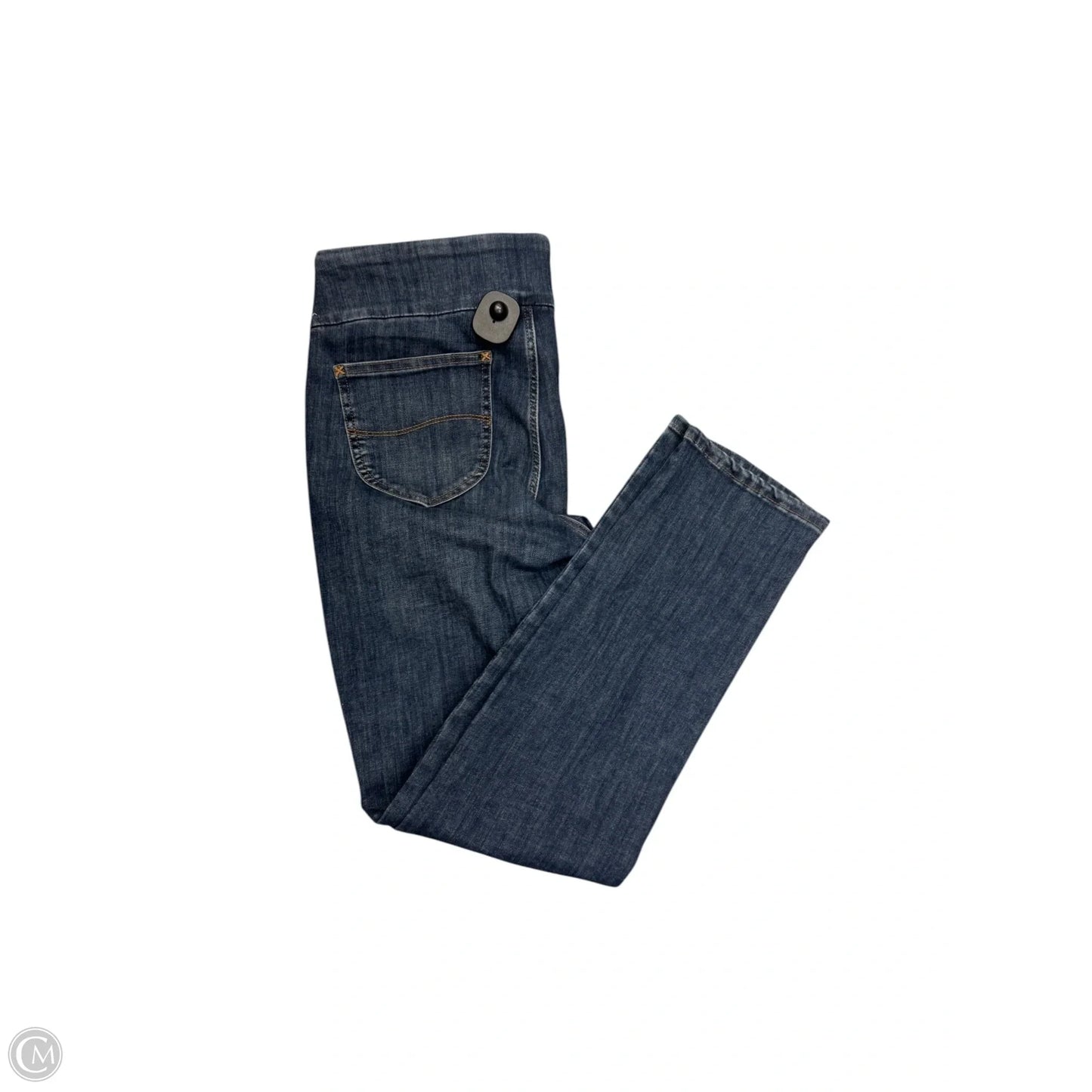 Jeans Jeggings By Lee In Blue Denim, Size: 12