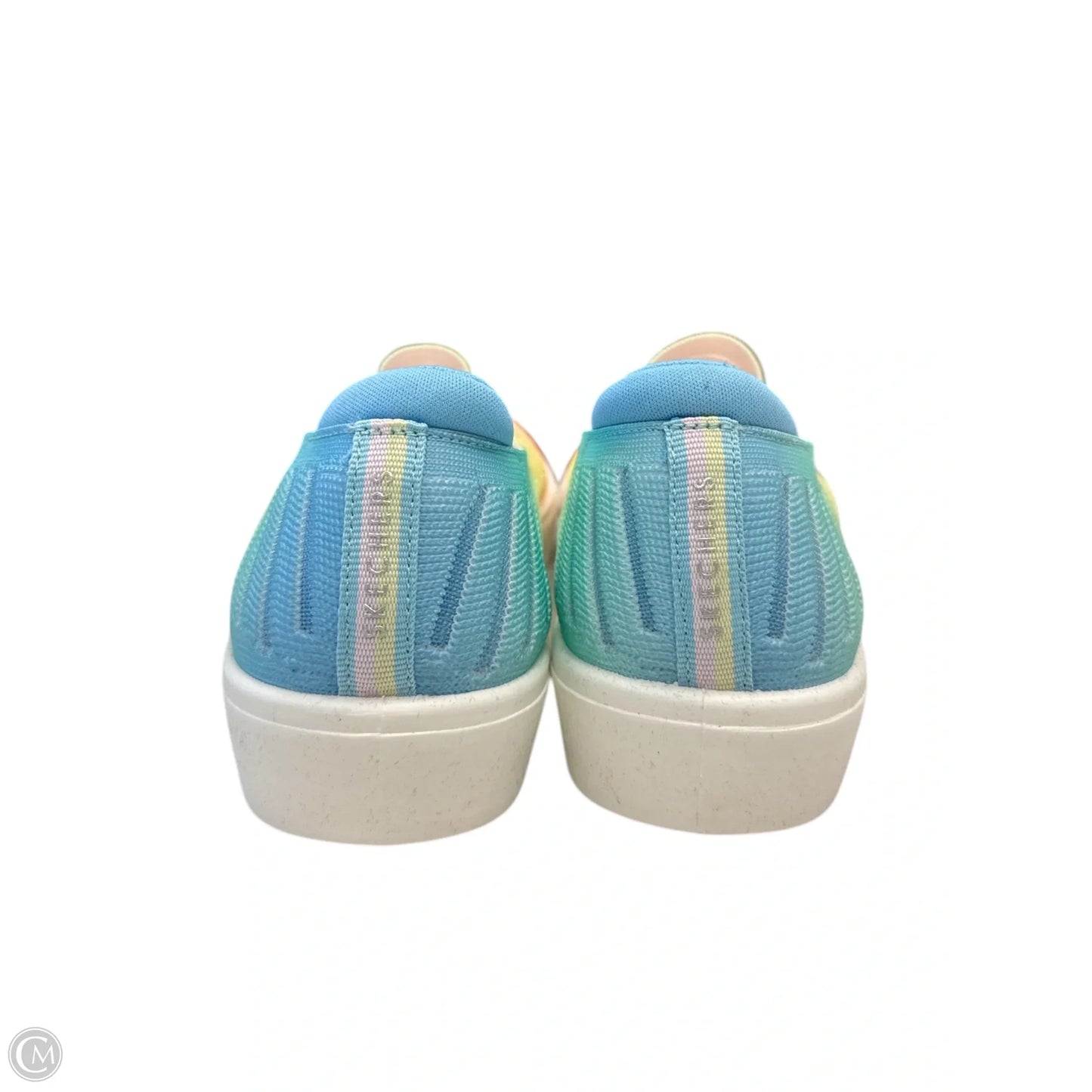 Shoes Flats By Skechers In Rainbow Print, Size: 9
