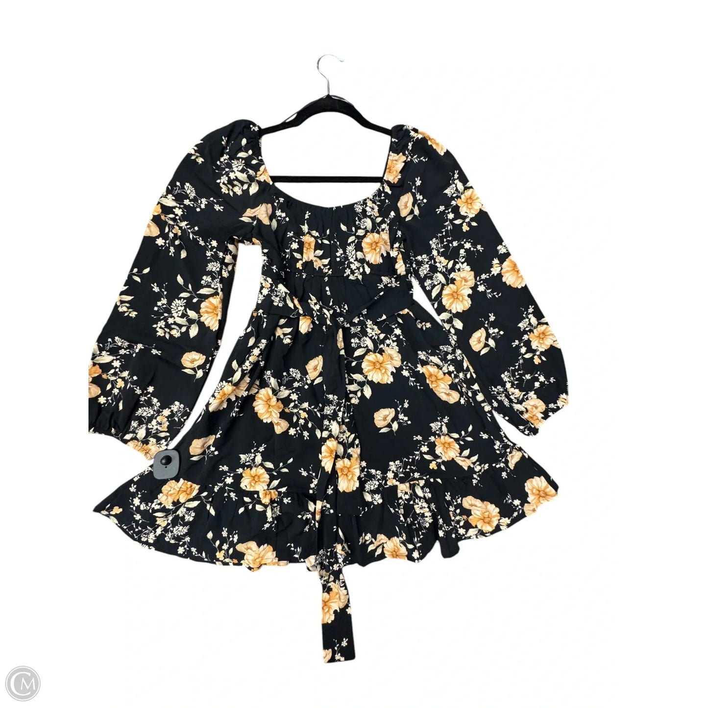 Dress Casual Midi By Blu Pepper In Black, Size: 4