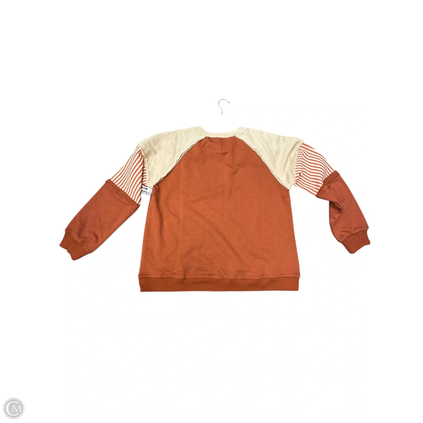 Top Long Sleeve By Staccato In Brown, Size: M