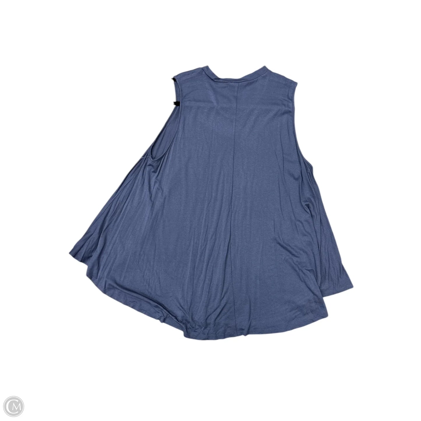 Top Sleeveless By Lane Bryant In Blue, Size: 2x