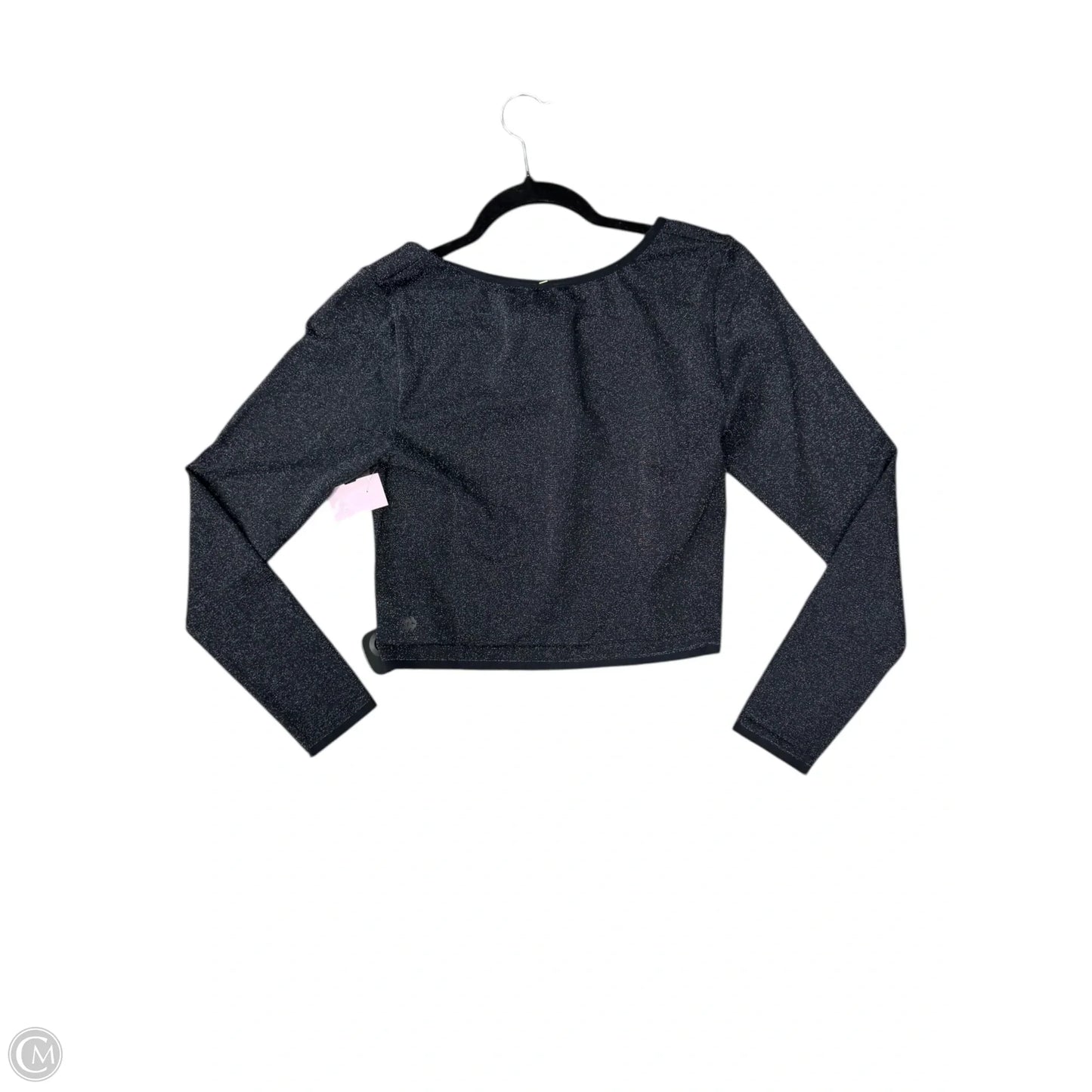 Athletic Top Long Sleeve Crewneck By All In Motion In Black, Size: L