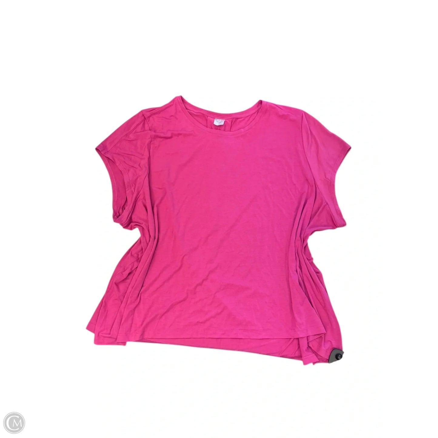 Athletic Top Short Sleeve By Athleta In Pink, Size: 3x