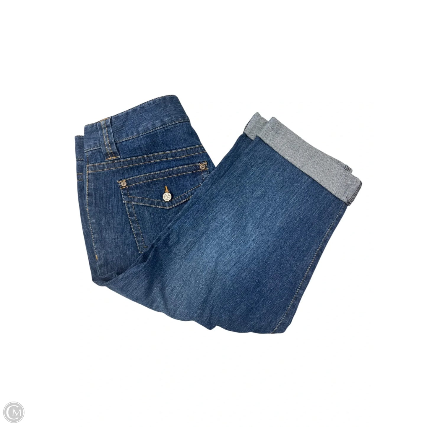 Capris By Inc In Blue Denim, Size: 8
