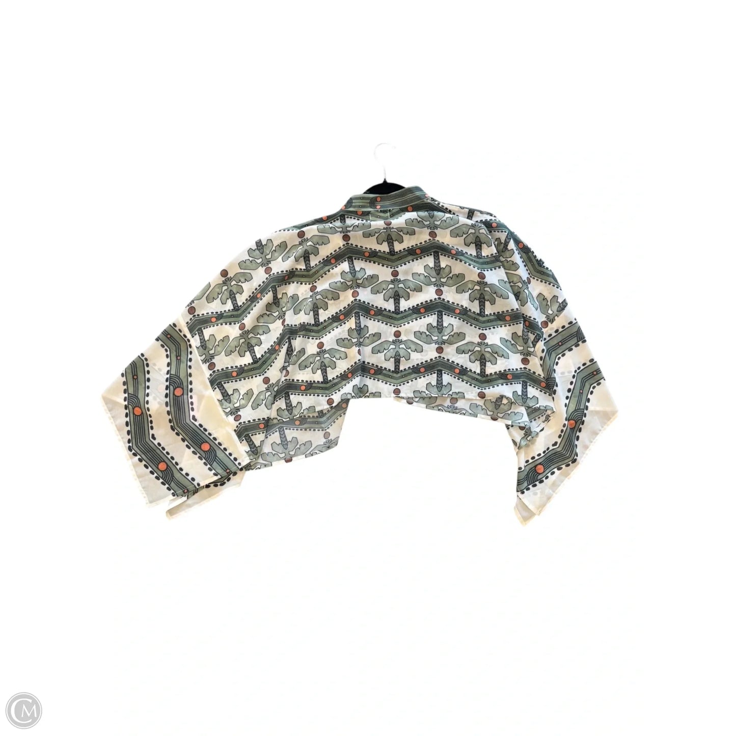 Shawl By Pilcro In Green, Size: Osfm