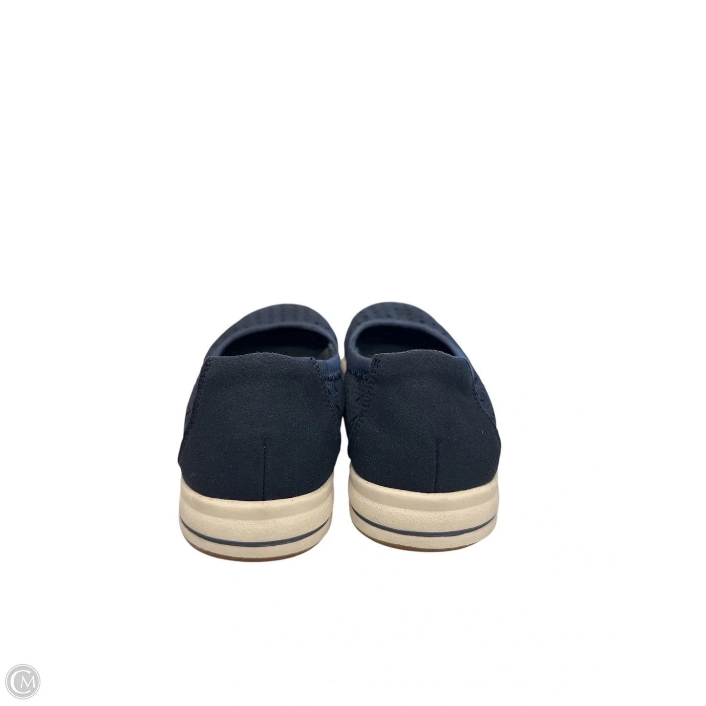 Shoes Flats By Clarks In Navy, Size: 7.5