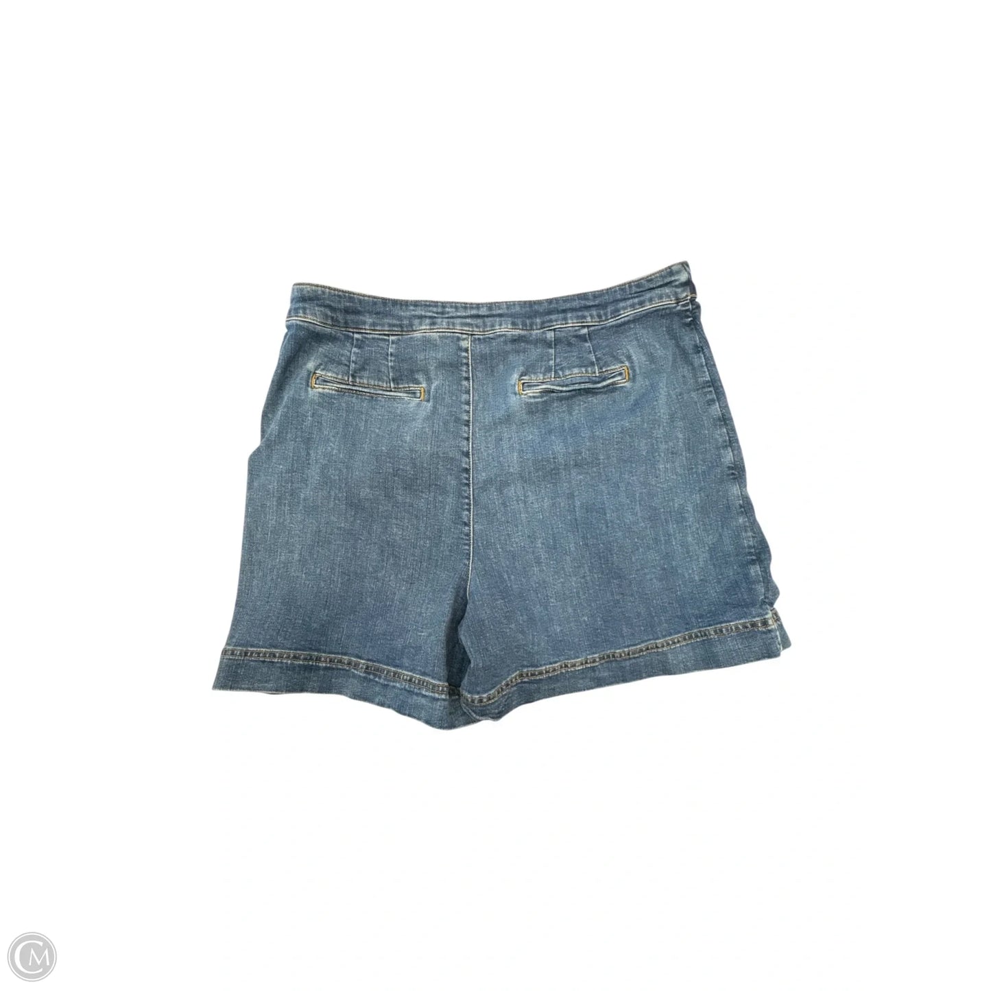 Skort By Talbots In Blue Denim, Size: 16