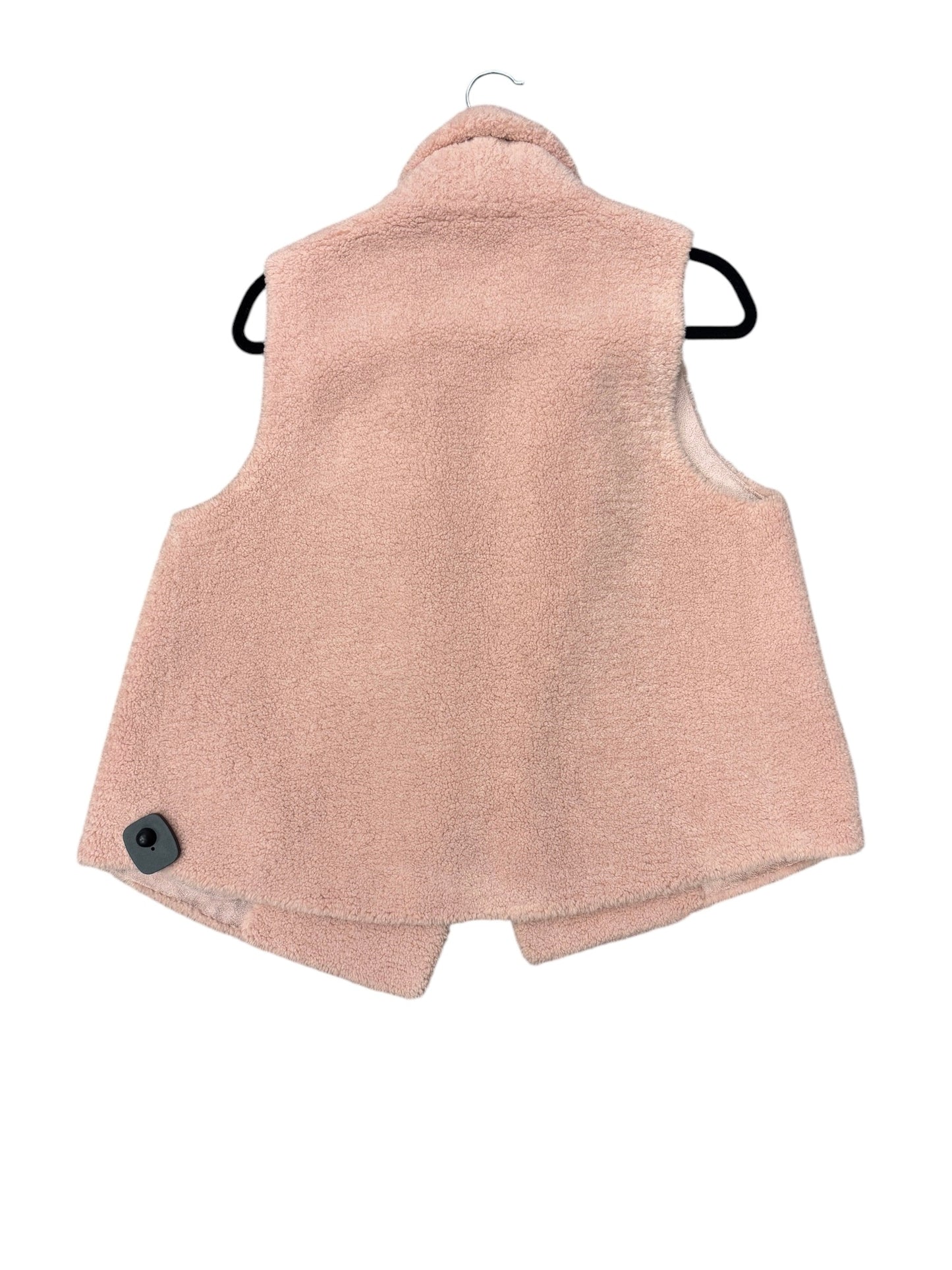 Vest Faux Fur & Sherpa By Cmc In Pink, Size: L