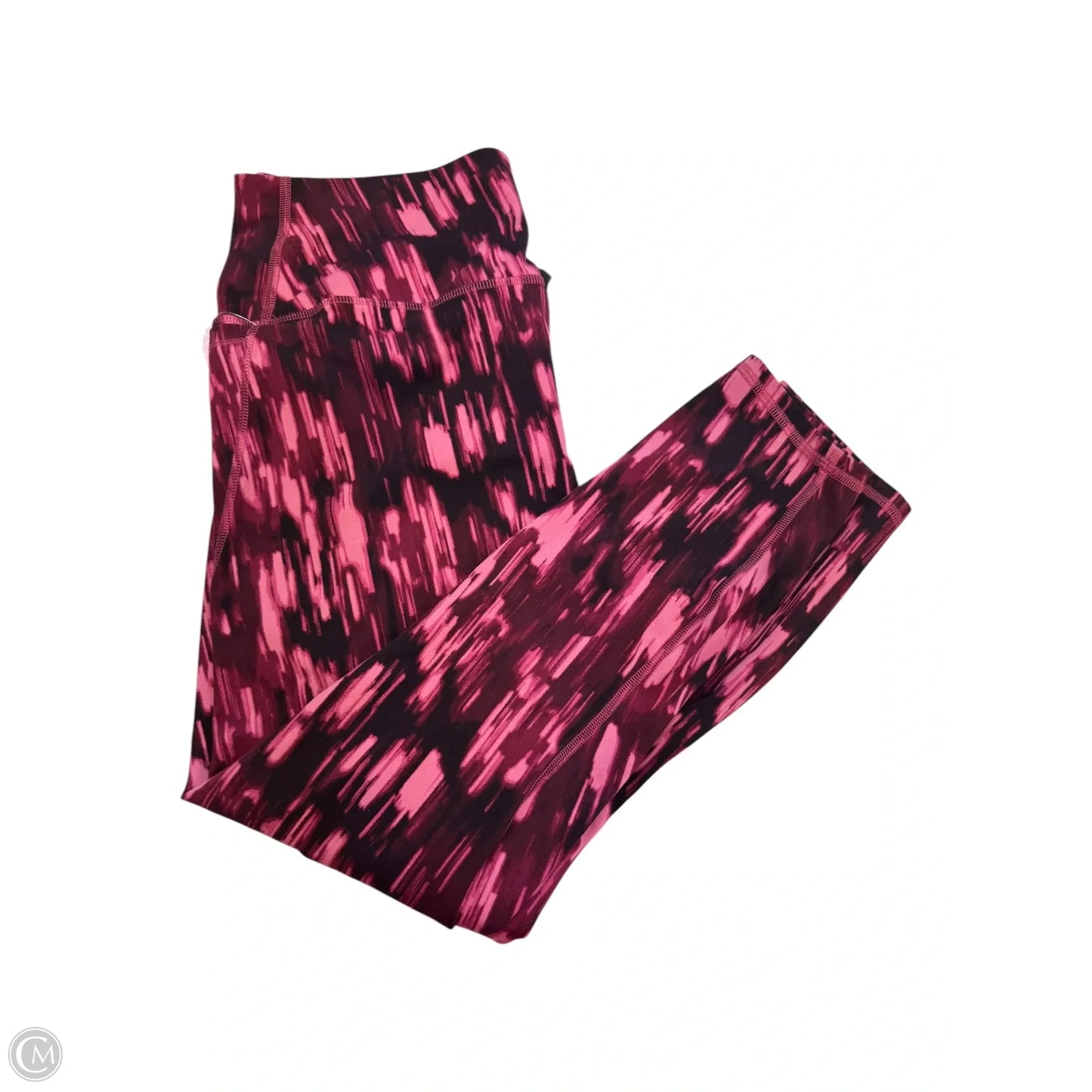 Athletic Leggings By Under Armour In Pink & Purple, Size: 1x